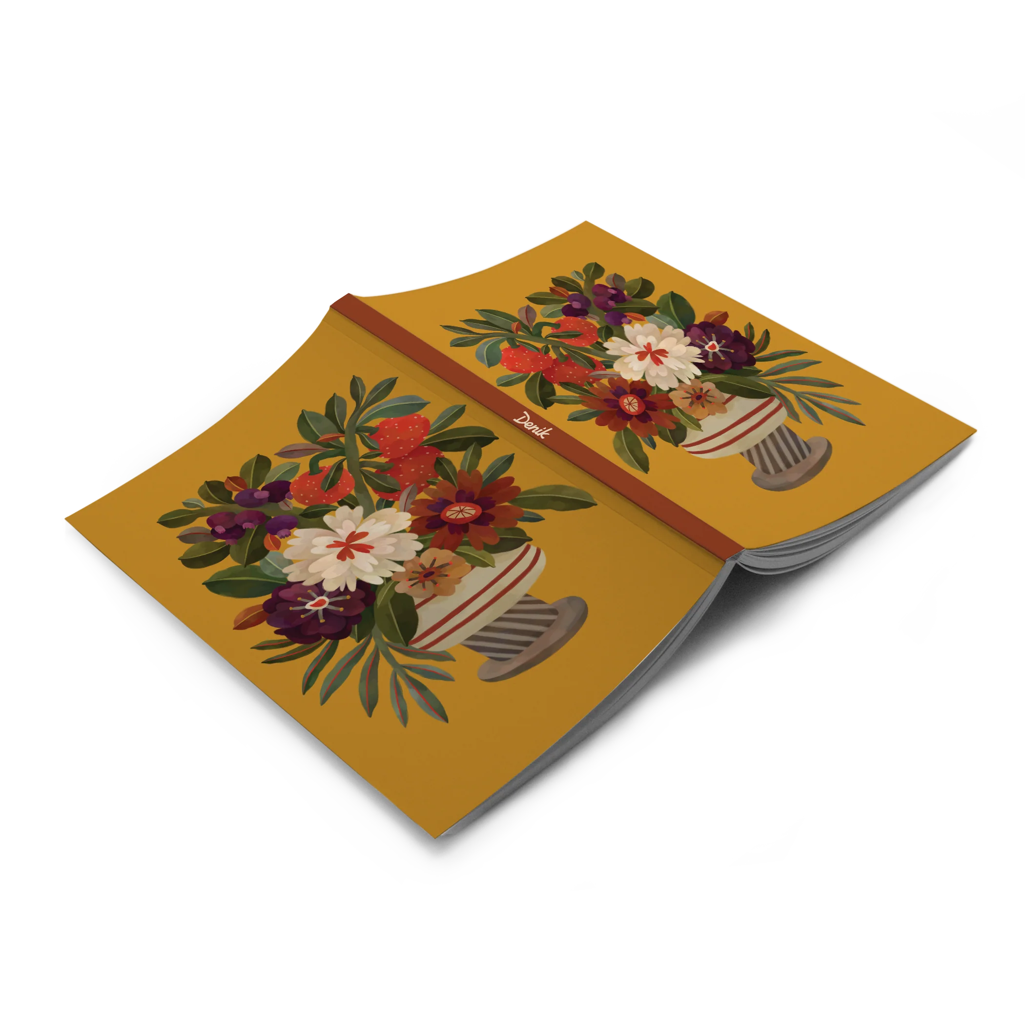 Autumnal Vase Classic Layflat Notebook - Image 2