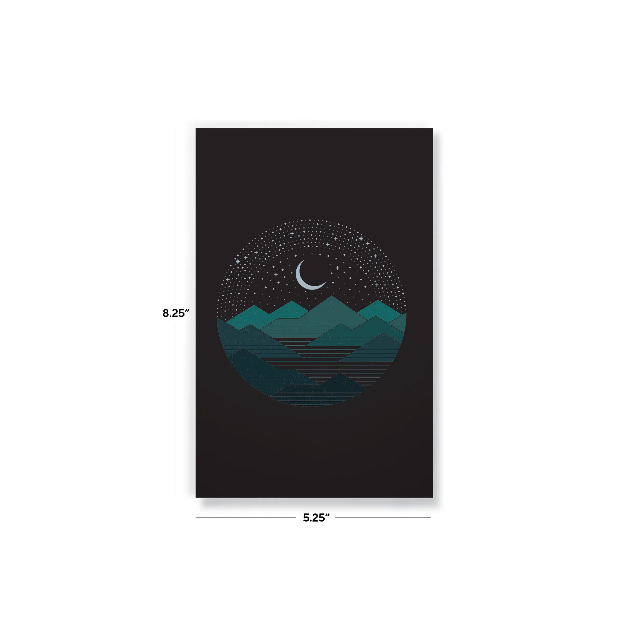 Between the Mountains and the Stars Classic Layflat Notebook - Image 4