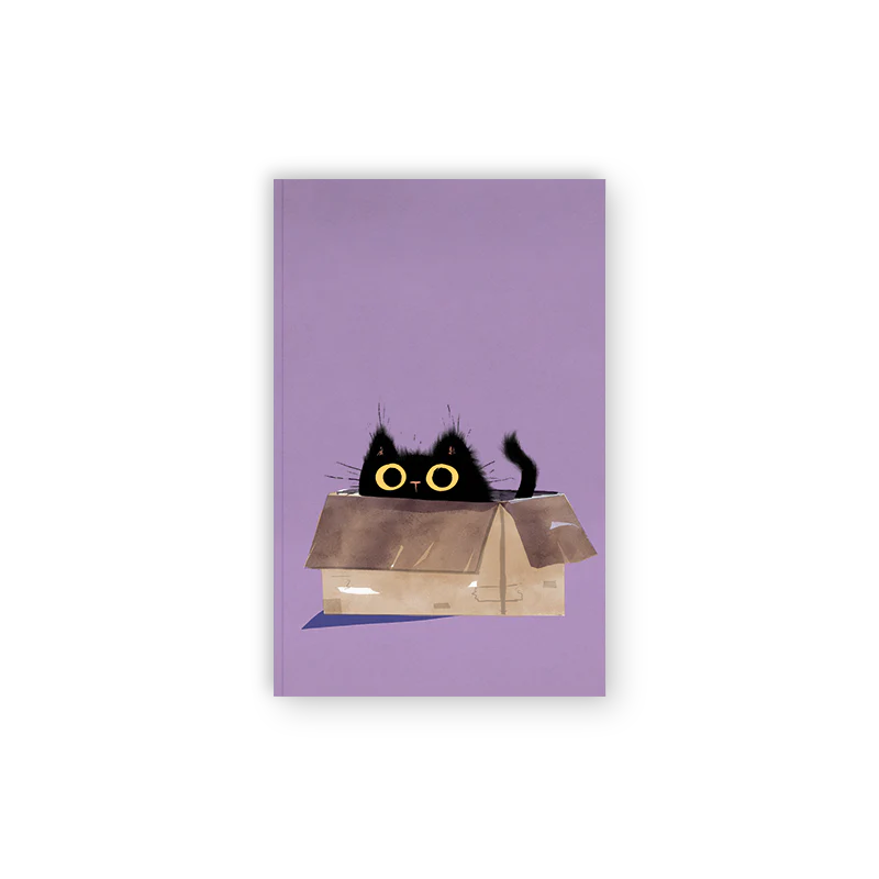 Black Cats Classic Layflat Notebook