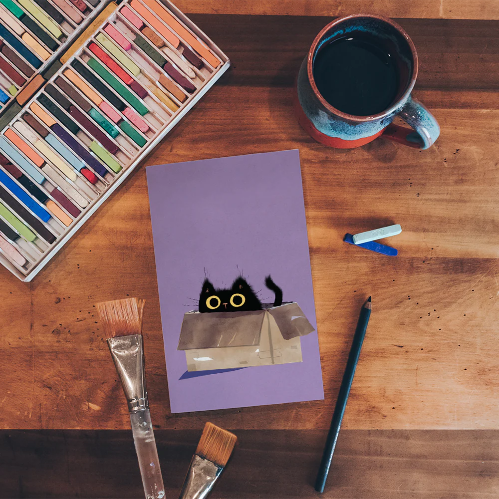 Black Cats Classic Layflat Notebook - Image 3
