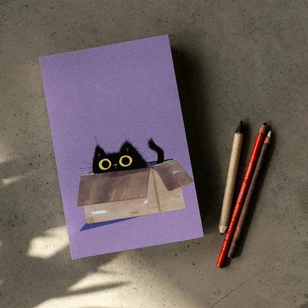 Black Cats Classic Layflat Notebook - Image 4