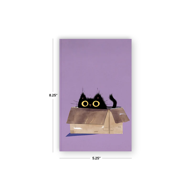 Black Cats Classic Layflat Notebook - Image 5