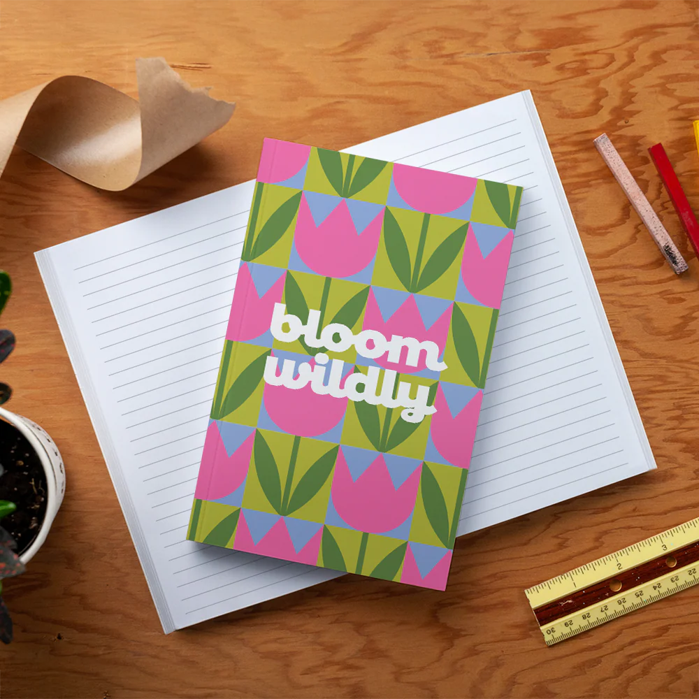 Bloom Wildly Classic Layflat Notebook - Image 3