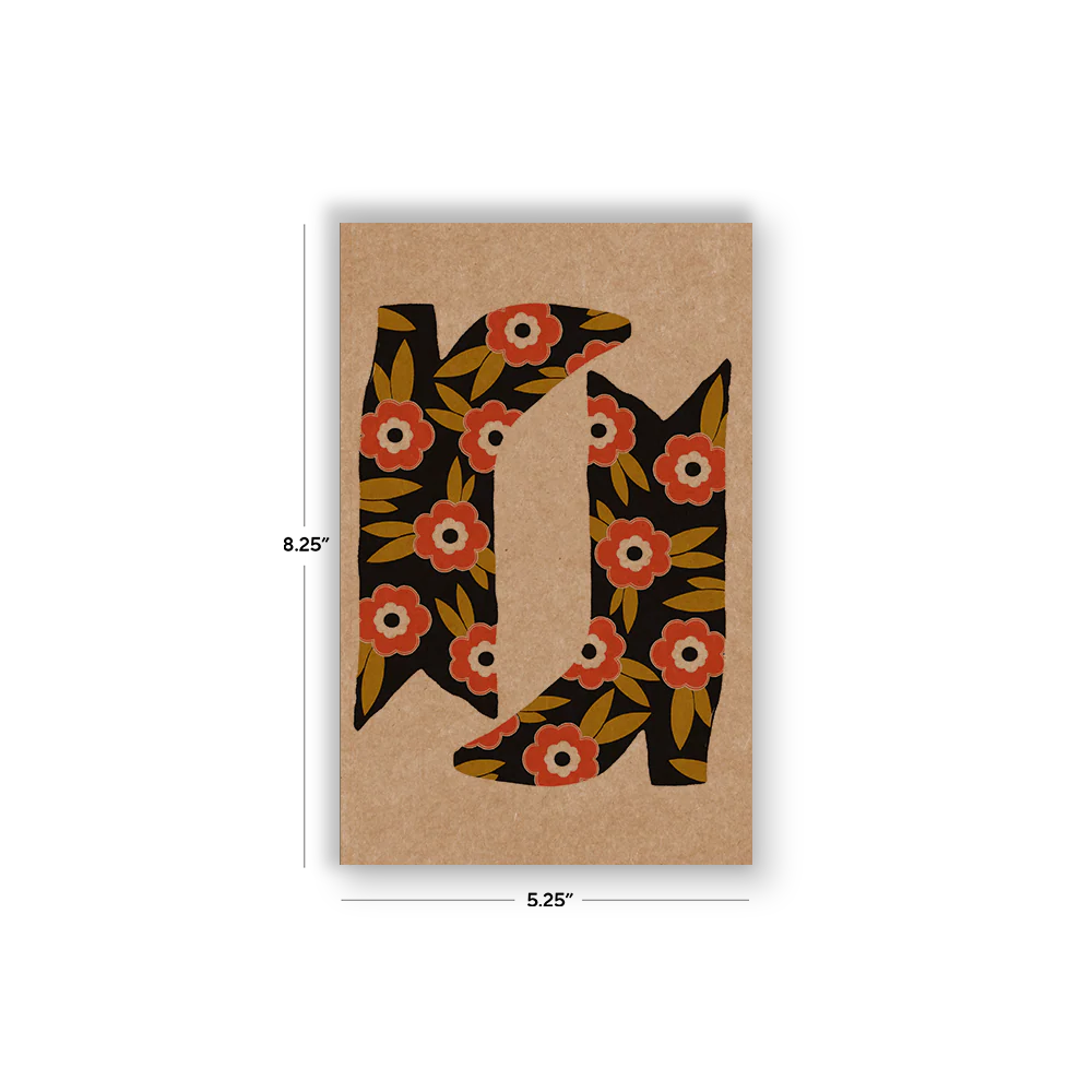 Bloomin Boots Kraft Classic Layflat Notebook - Image 2