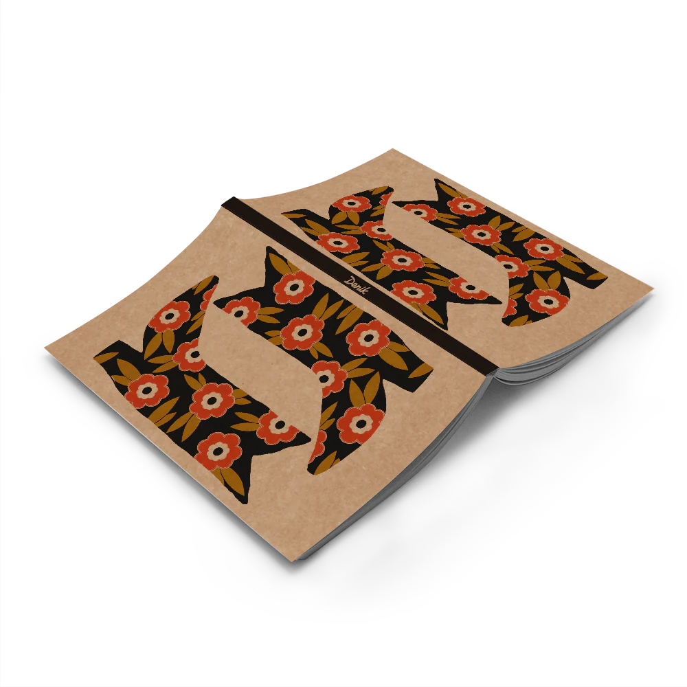 Bloomin Boots Kraft Classic Layflat Notebook - Image 3