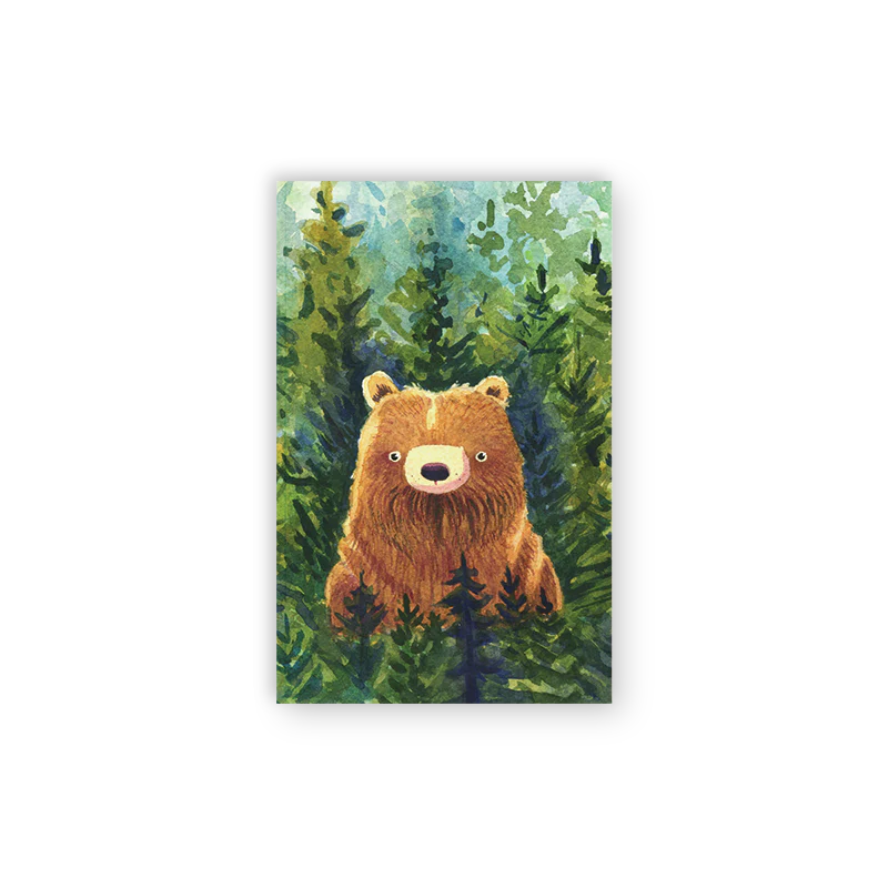 Brown Bear Classic Layflat Notebook