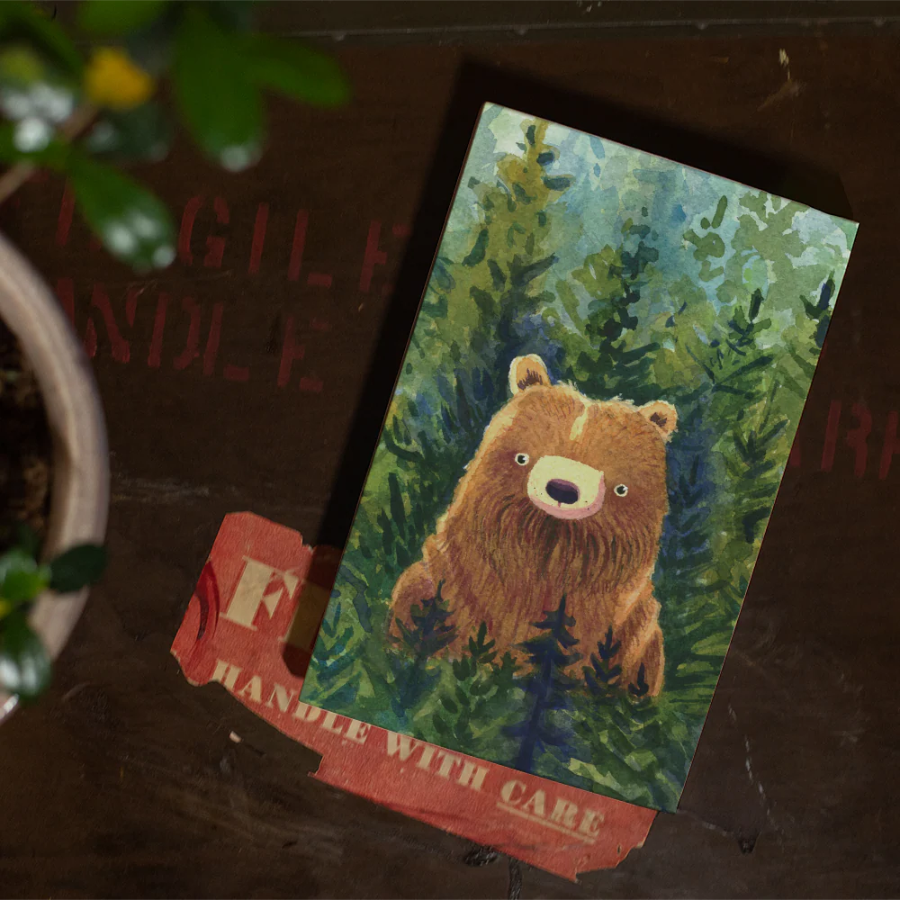 Brown Bear Classic Layflat Notebook - Image 4