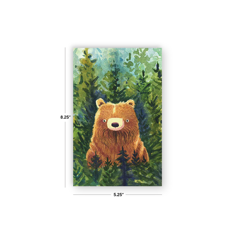 Brown Bear Classic Layflat Notebook - Image 5