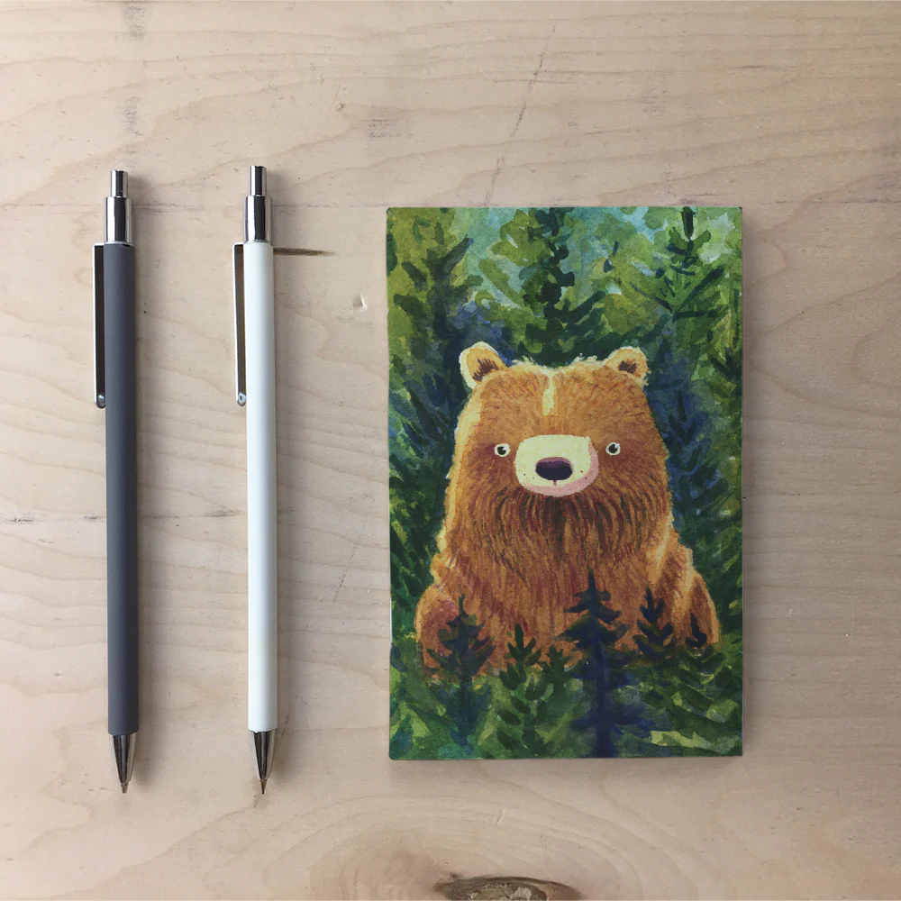 Brown Bear Pocket Notebook - Image 3