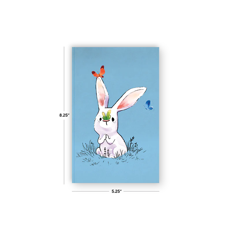 Bunny & Butterflies Classic Layflat Notebook - Image 5
