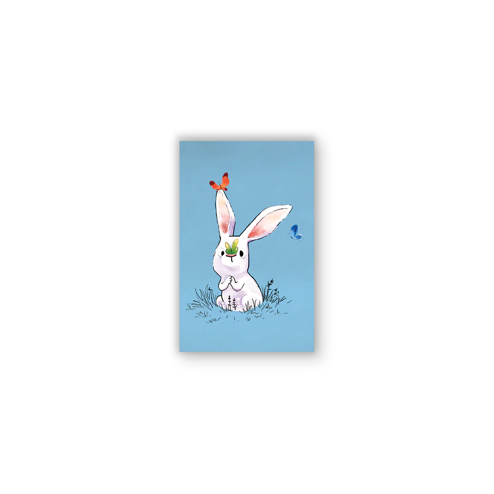 Bunny & Butterflies Pocket Notebook