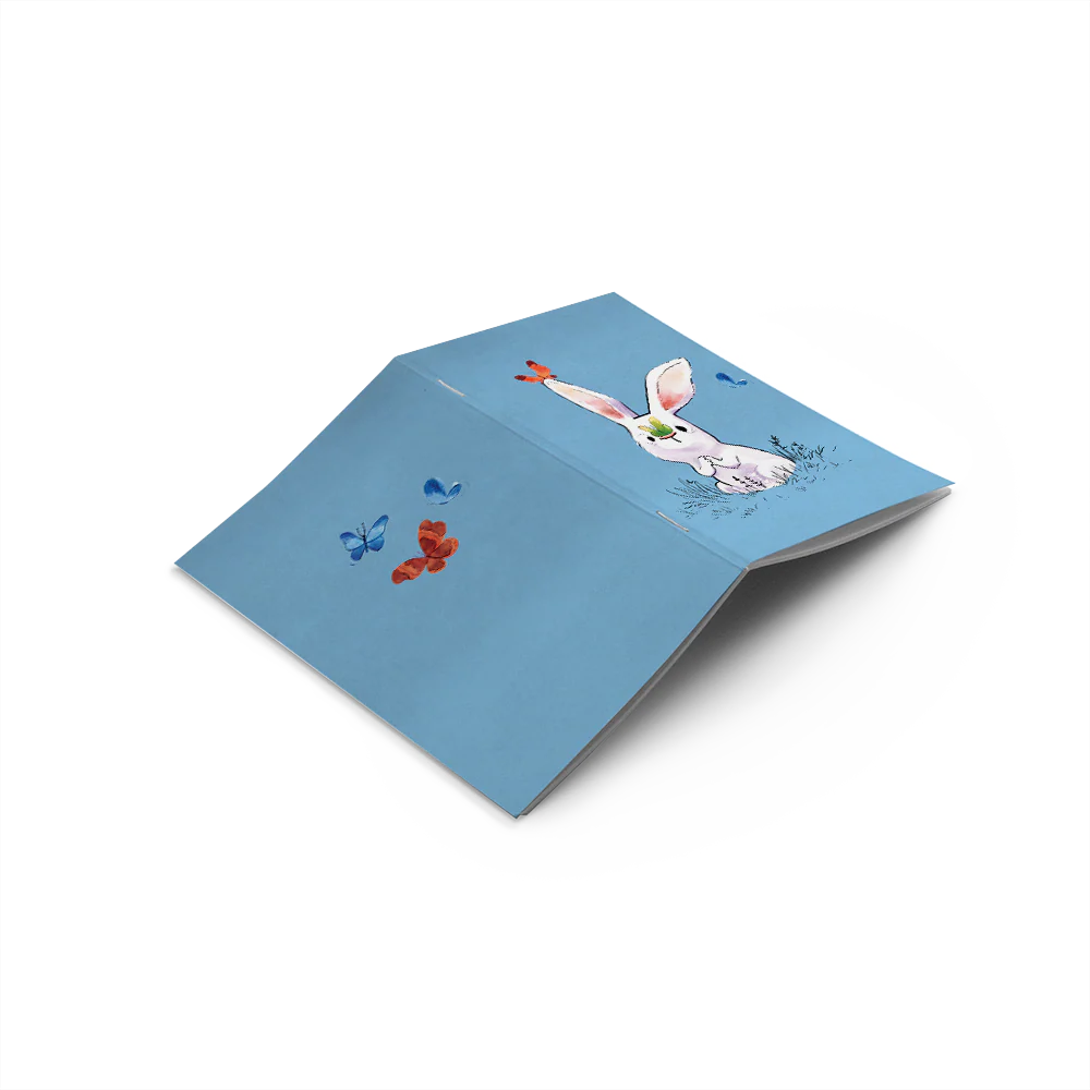 Bunny & Butterflies Pocket Notebook - Image 2
