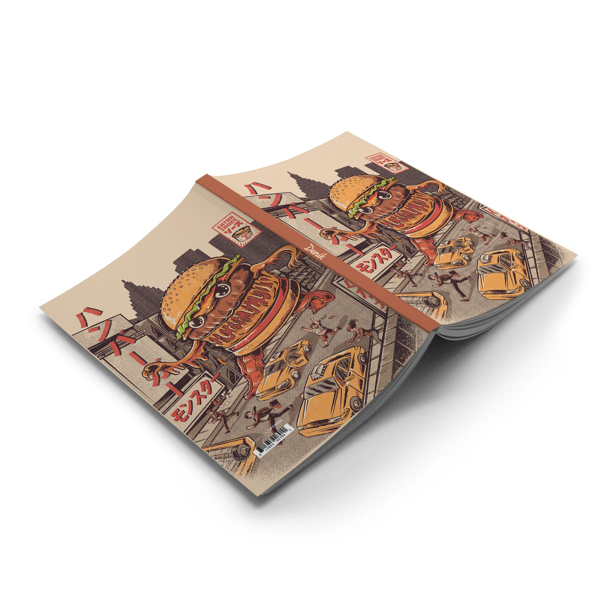 Burgerzilla Classic Layflat Notebook - Image 2