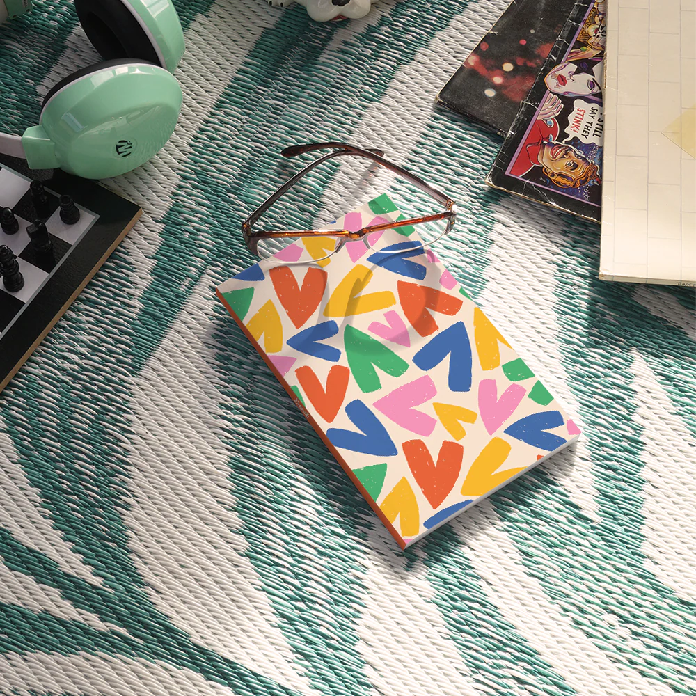Colorful Beats Classic Layflat Notebook - Image 3
