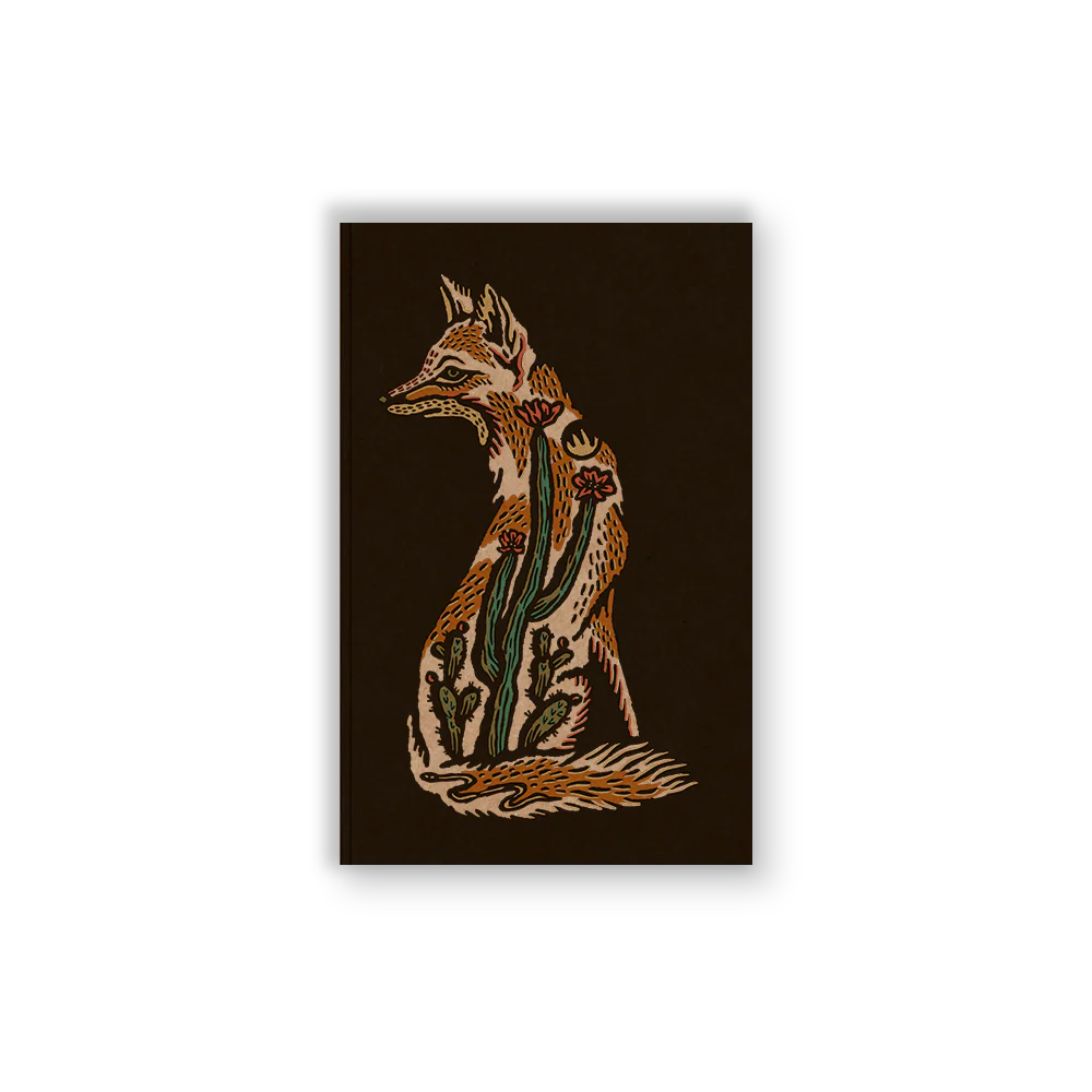 Coyote Mirage Kraft Layflat Notebook