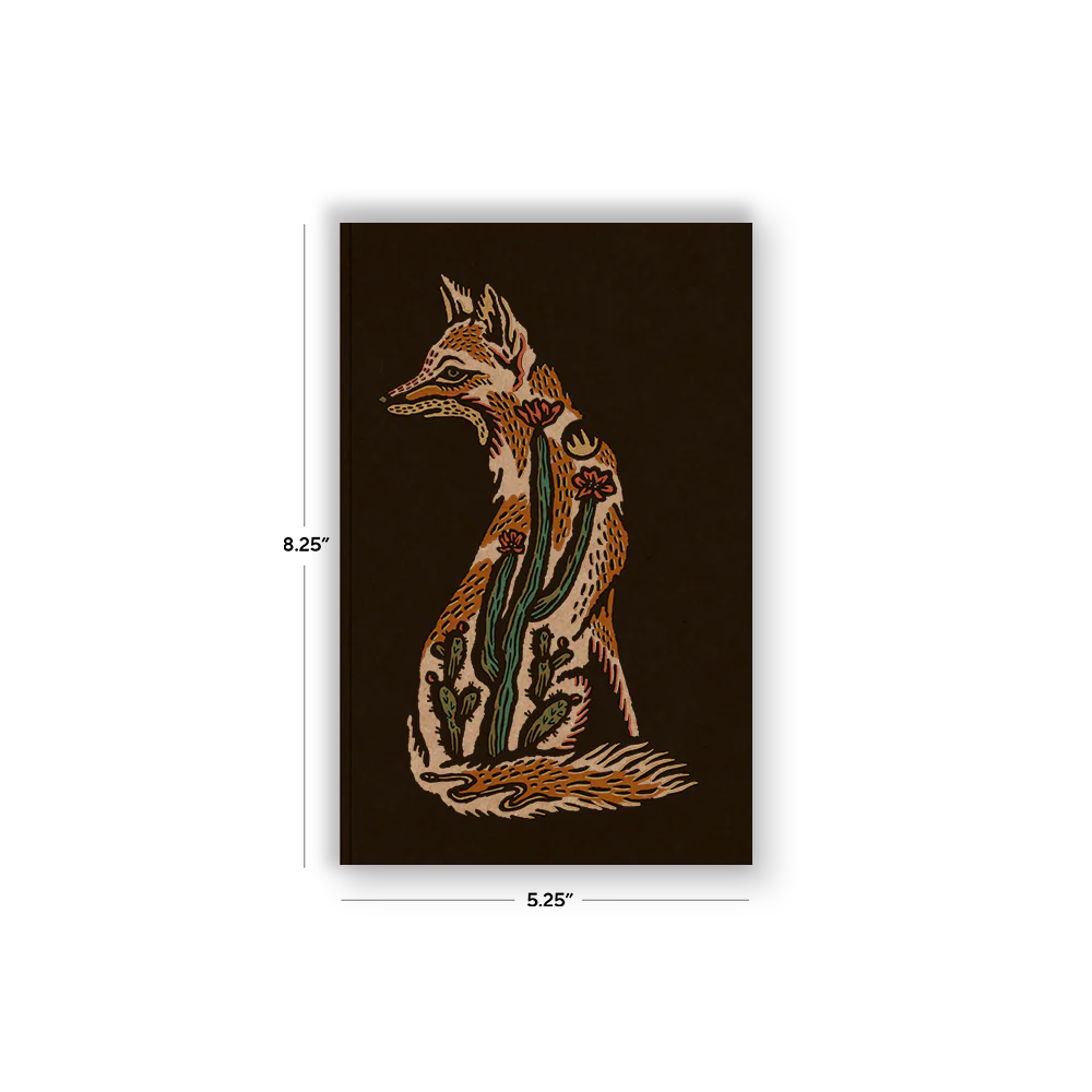 Coyote Mirage Kraft Layflat Notebook - Image 3