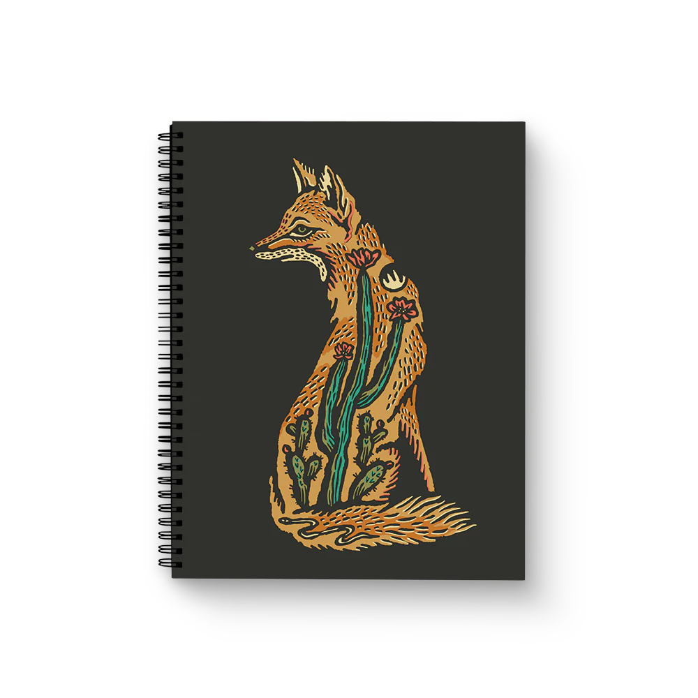 Coyote Mirage Medium Wire-O Spiral Notebook