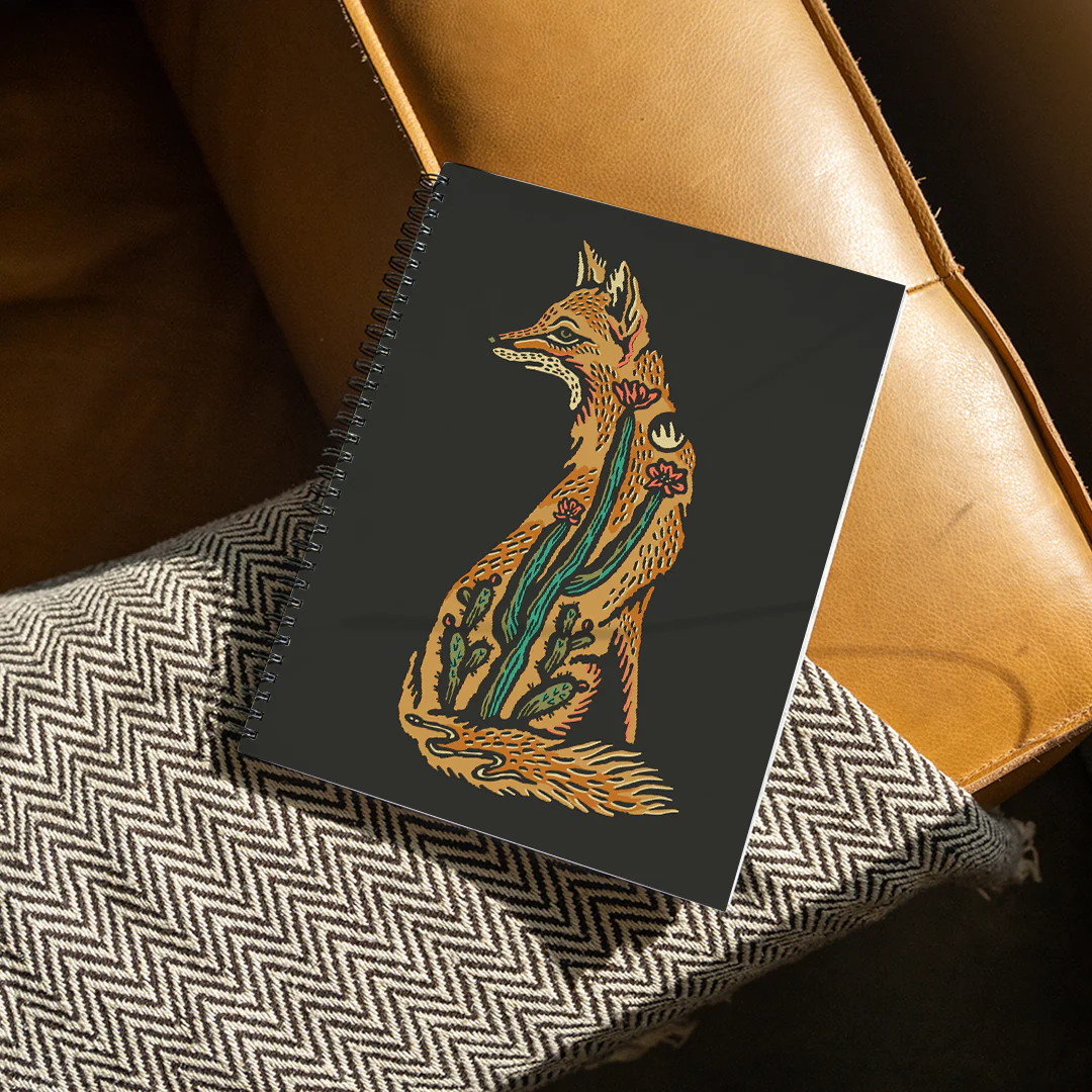 Coyote Mirage Medium Wire-O Spiral Notebook - Image 2