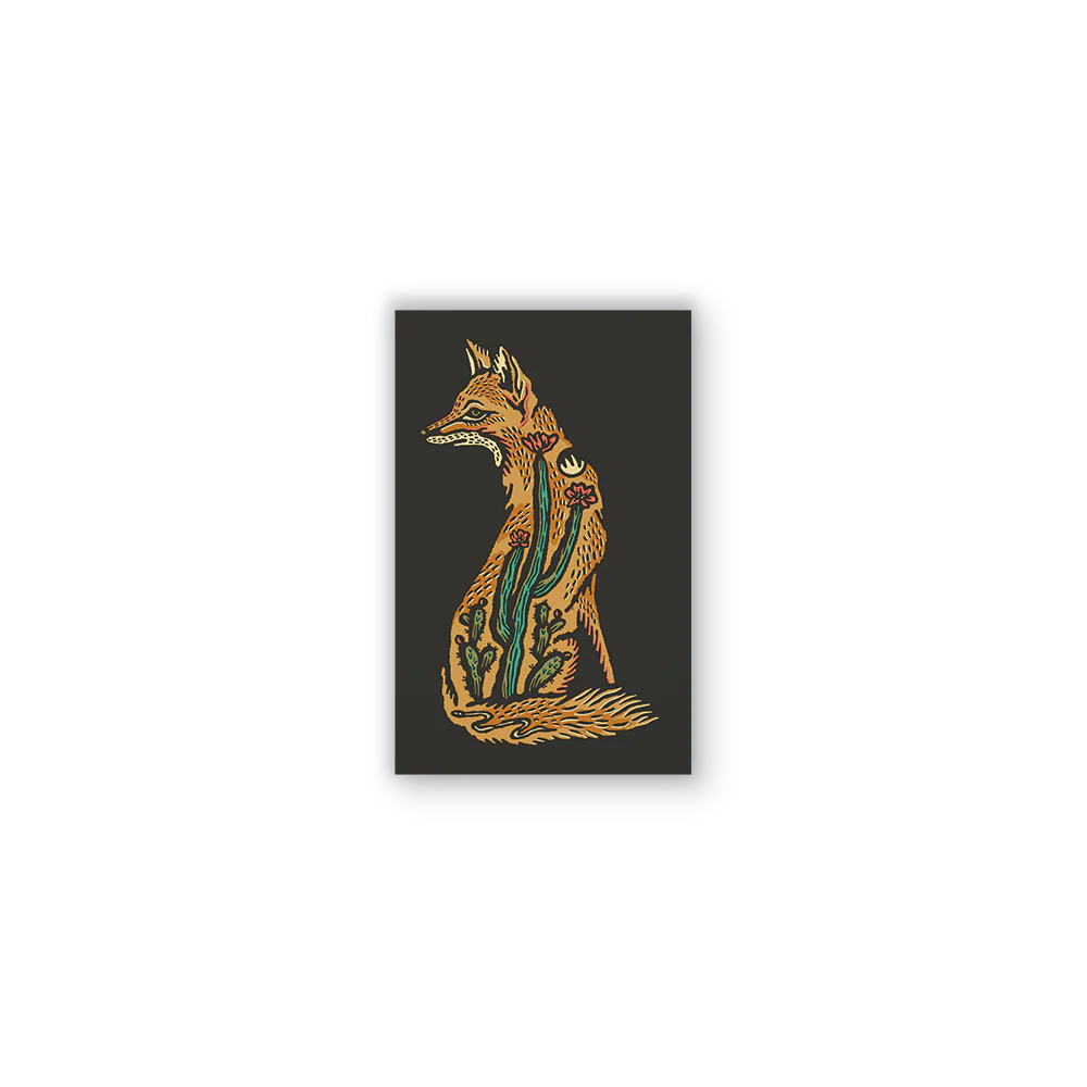 Coyote Mirage Pocket Notebook