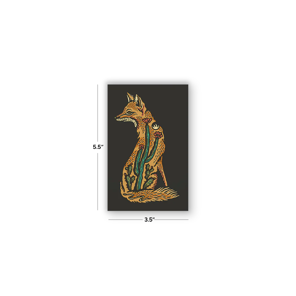 Coyote Mirage Pocket Notebook - Image 4