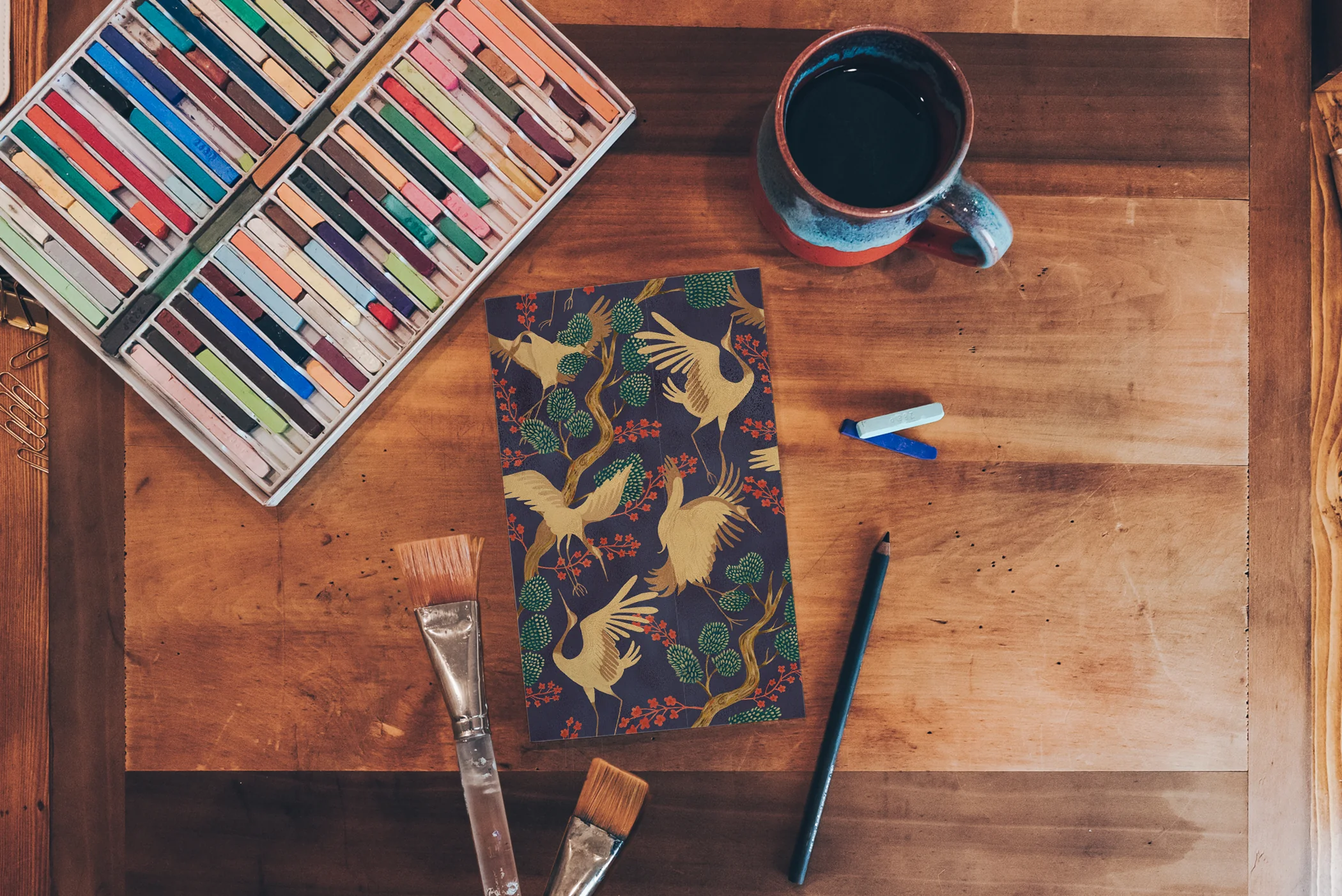Cranes Classic Layflat Notebook - Image 3