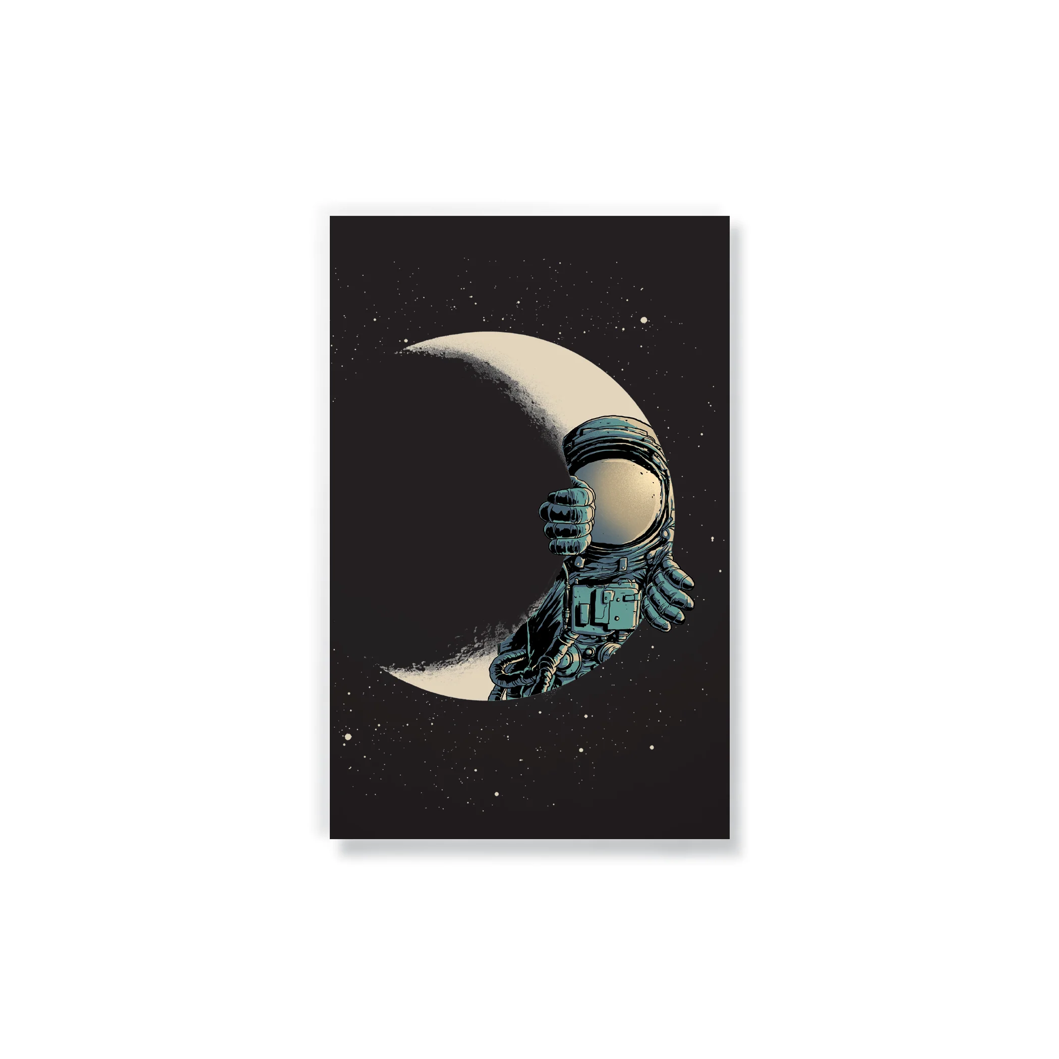 Crescent Moon Classic Layflat Notebook