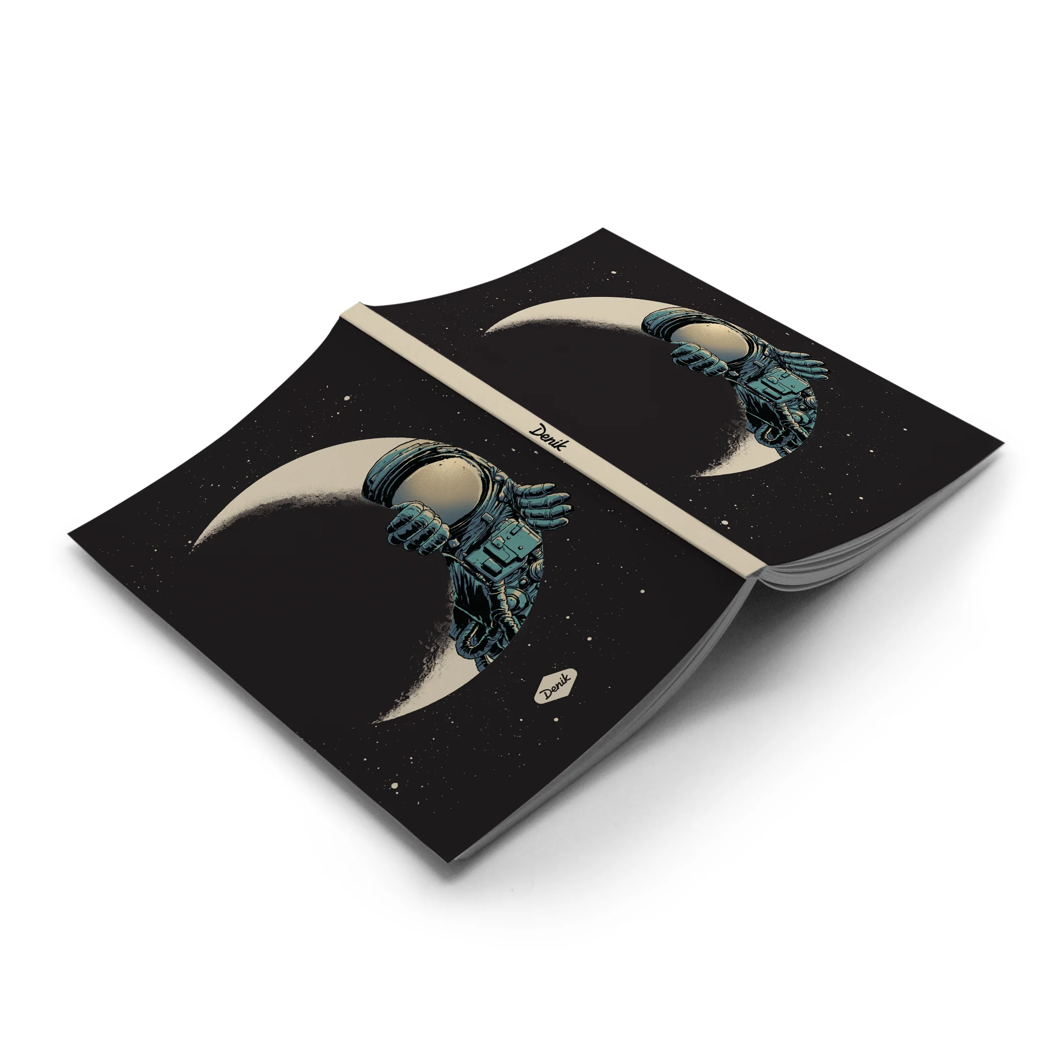 Crescent Moon Classic Layflat Notebook - Image 2
