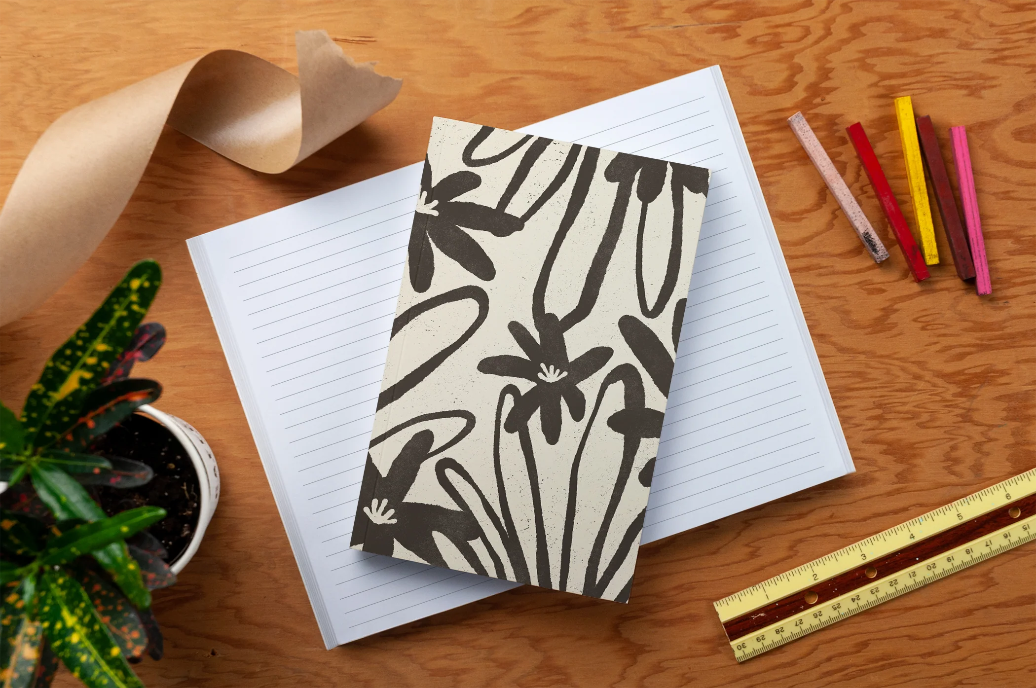 Daisies Classic Layflat Notebook - Image 4