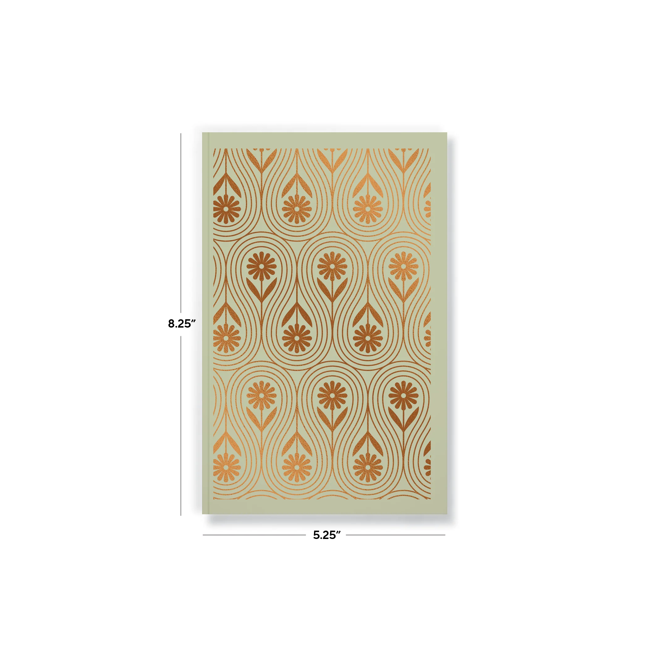 Daisy Chain Copper Foil Classic Layflat Notebook - Image 4