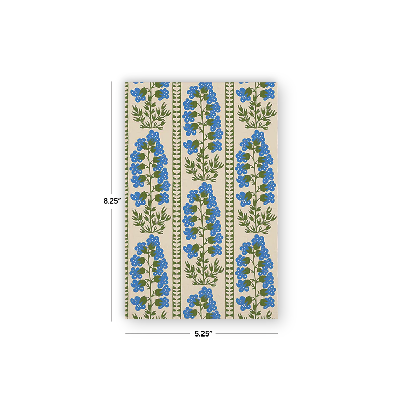 Delphinium Classic Layflat Notebook - Image 2