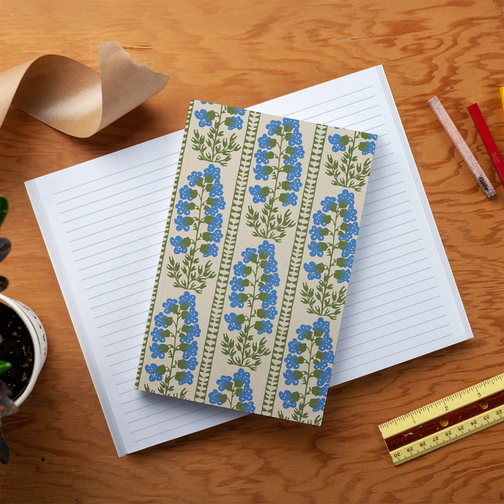 Delphinium Classic Layflat Notebook - Image 4