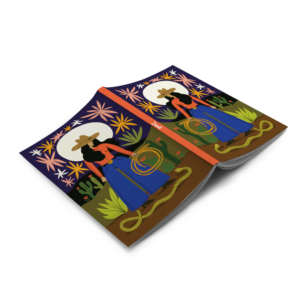 Desert Cowgirl Classic Layflat Notebook - Image 2
