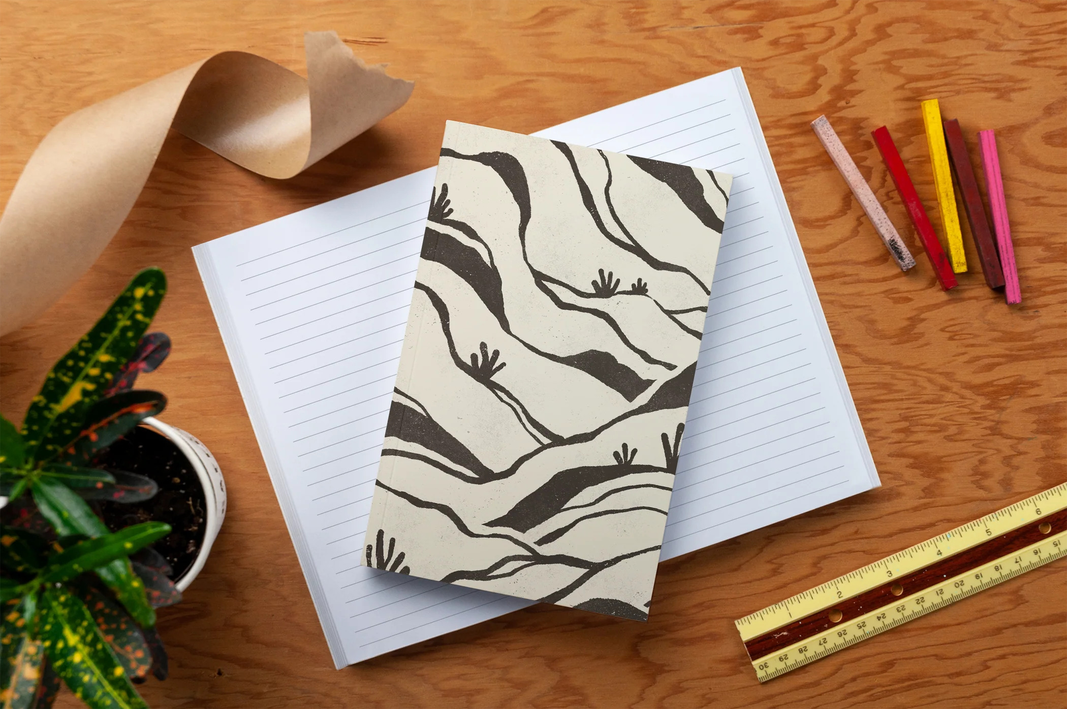 Desert Lines Classic Layflat Notebook - Image 4