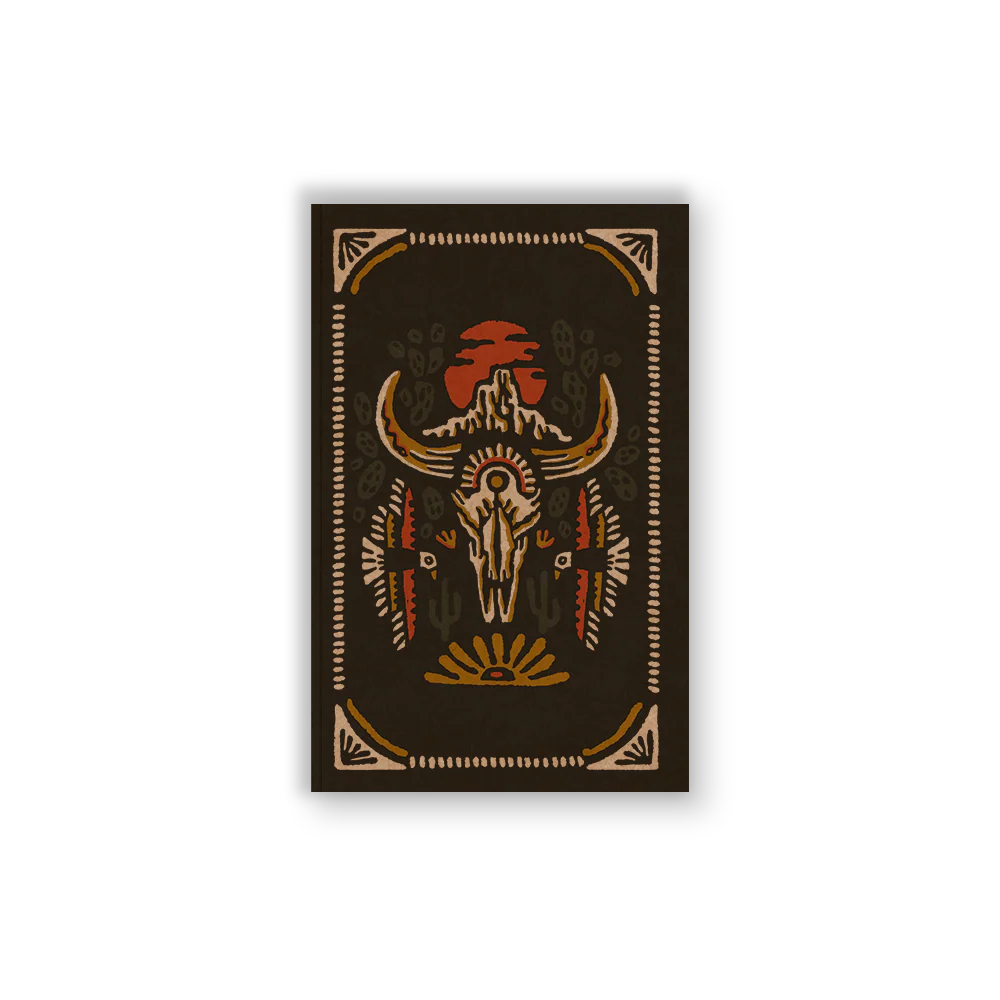 Desert Skull Kraft Layflat Notebook