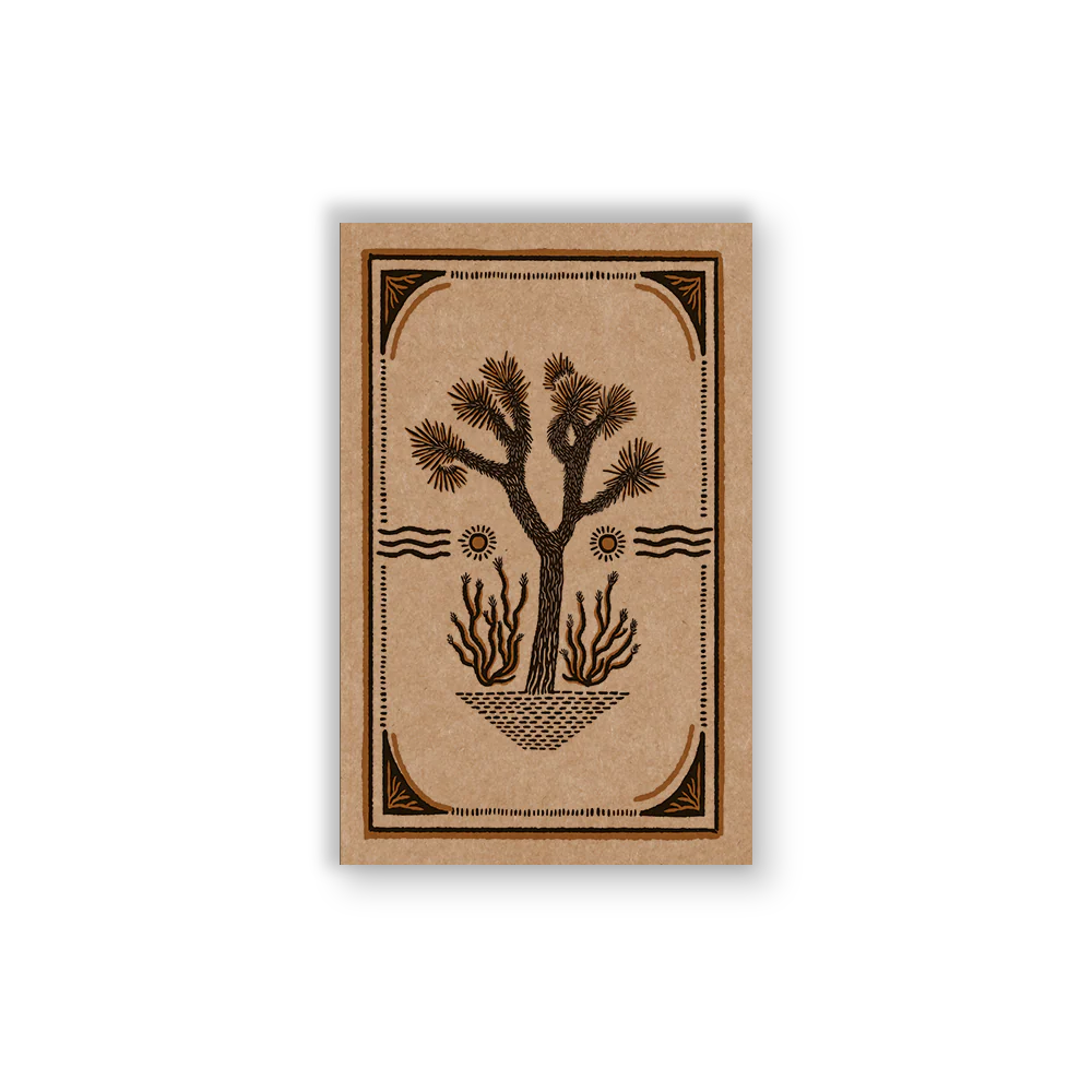 Desert Sunrise Kraft Layflat Notebook