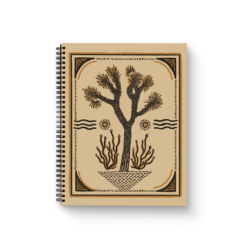 Desert Sunrise Medium Wire-O Spiral Notebook
