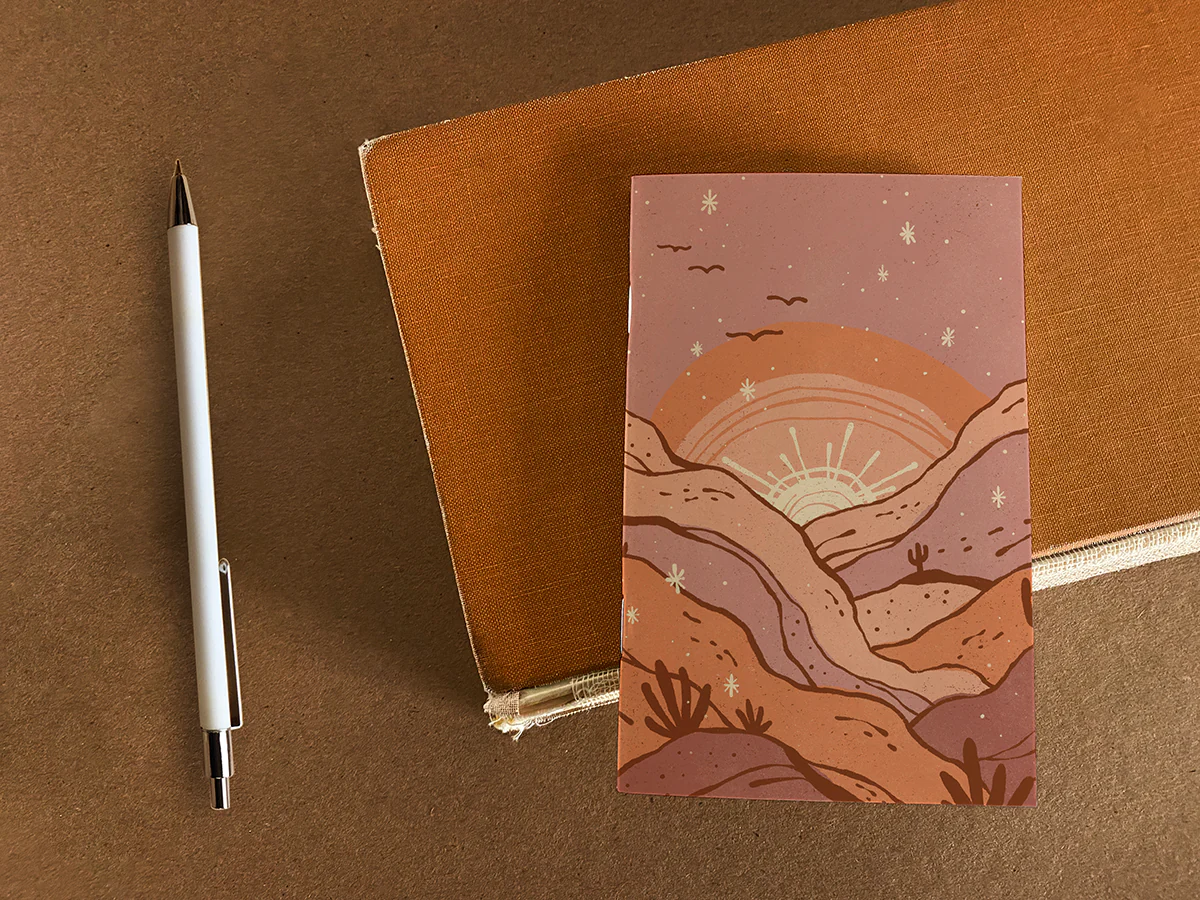Desert Sunset Pocket Notebook - Image 3