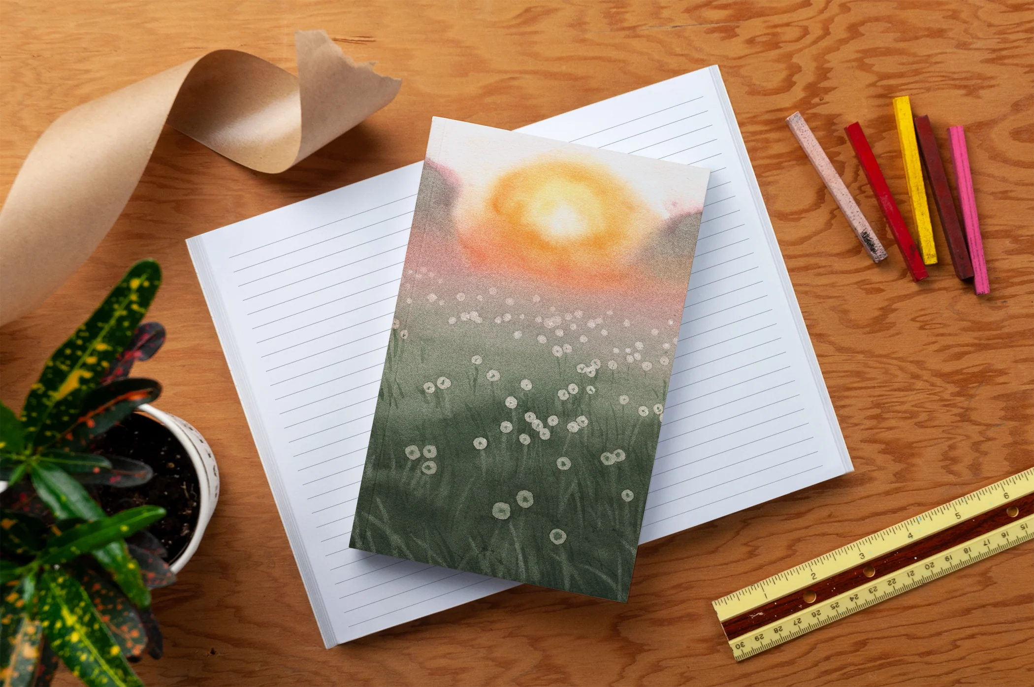 Dewy Morning Classic Layflat Notebook - Image 3