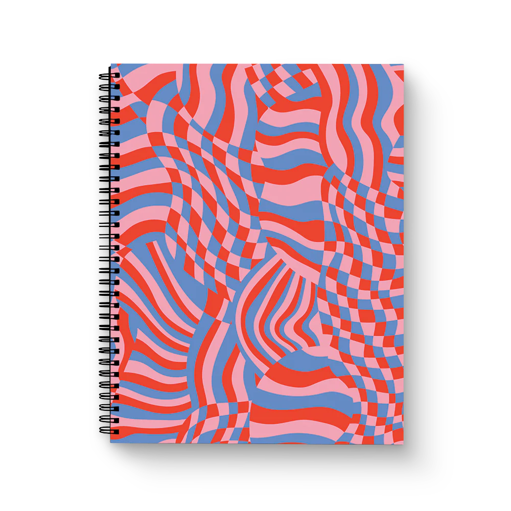 Ebb & Flow Medium Wire-O Spiral Notebook