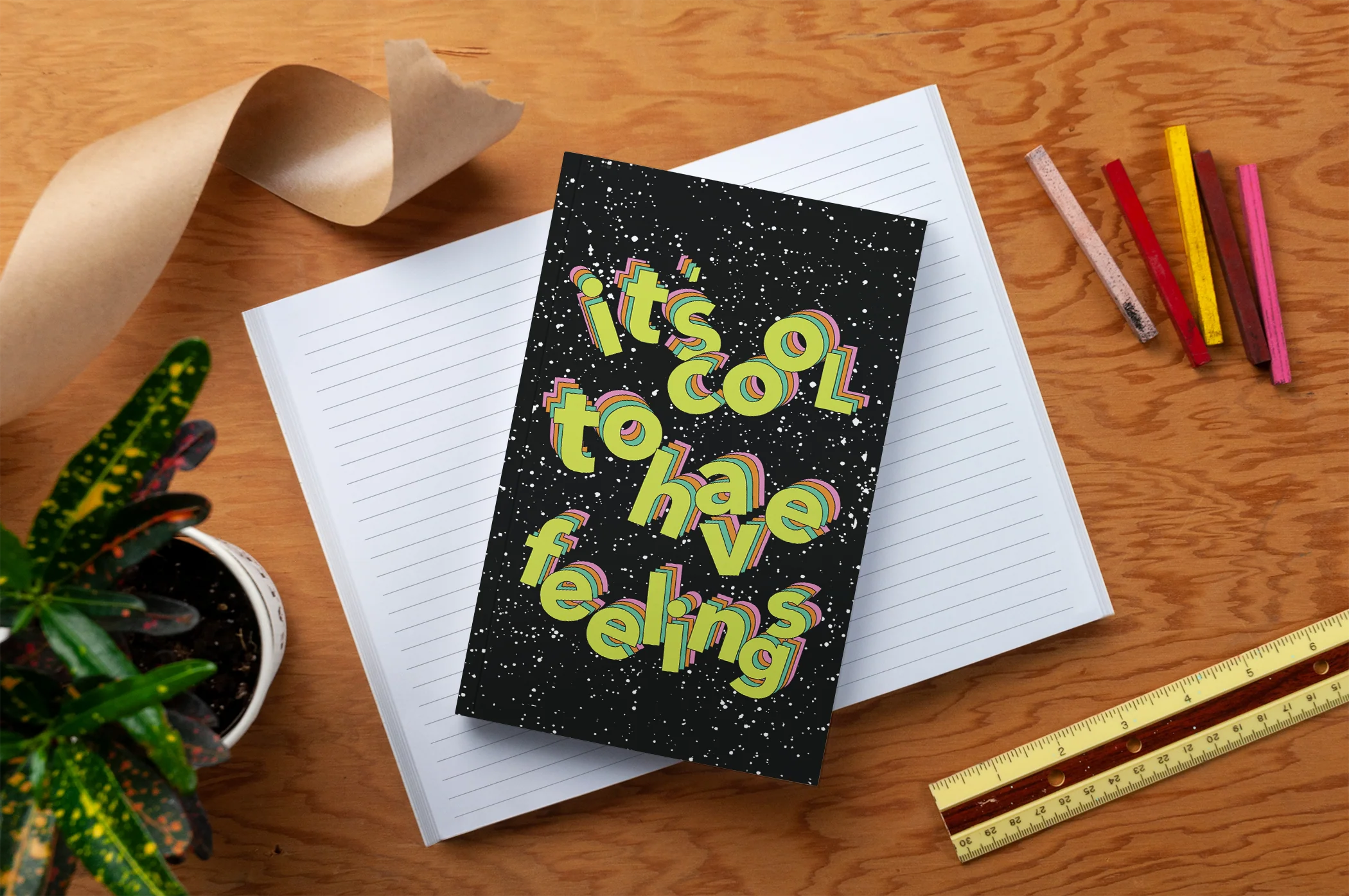 Feelings Classic Layflat Notebook - Image 4
