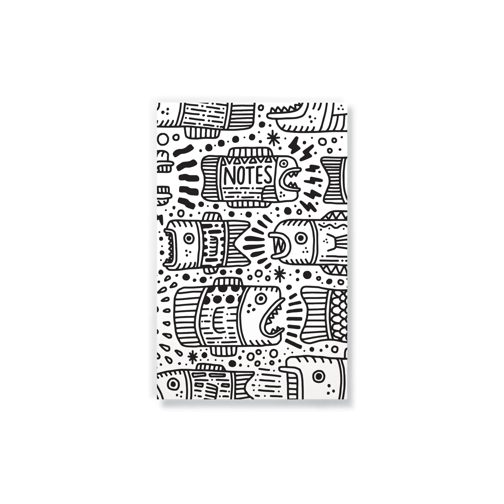 Fish Outlines Classic Layflat Notebook