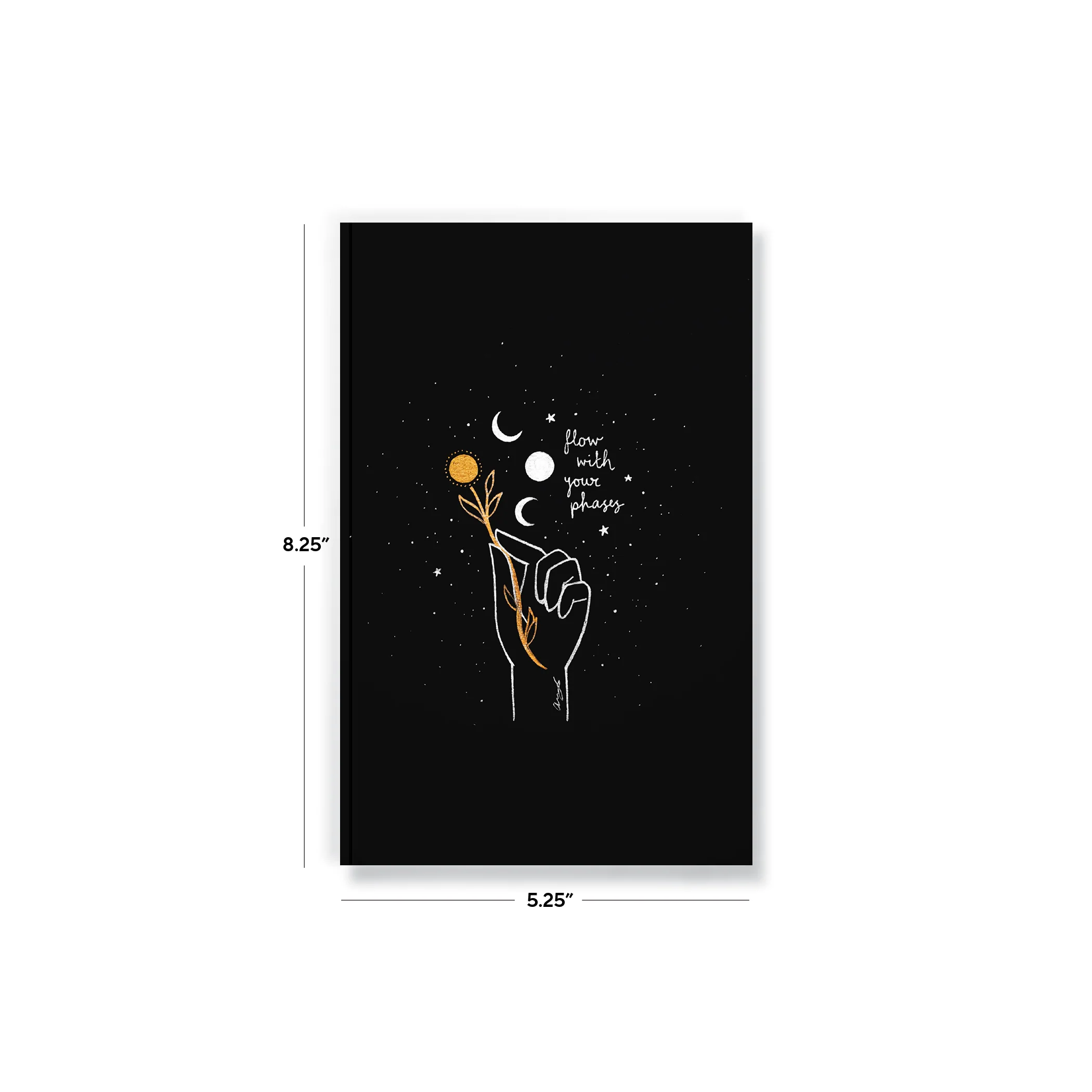 Flow With Your Phases Layflat Classic Notebook - Image 4