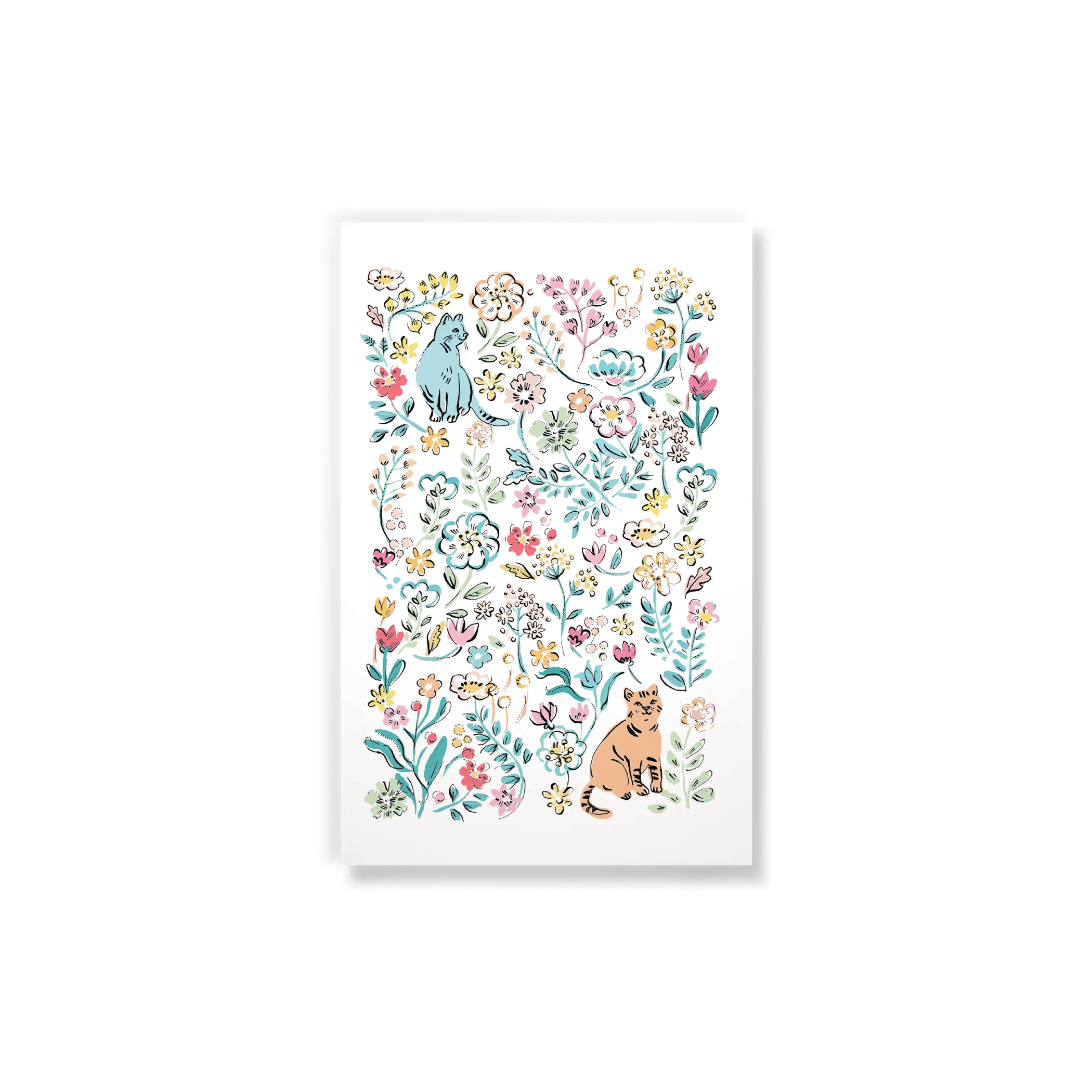 Garden Cats Notebook