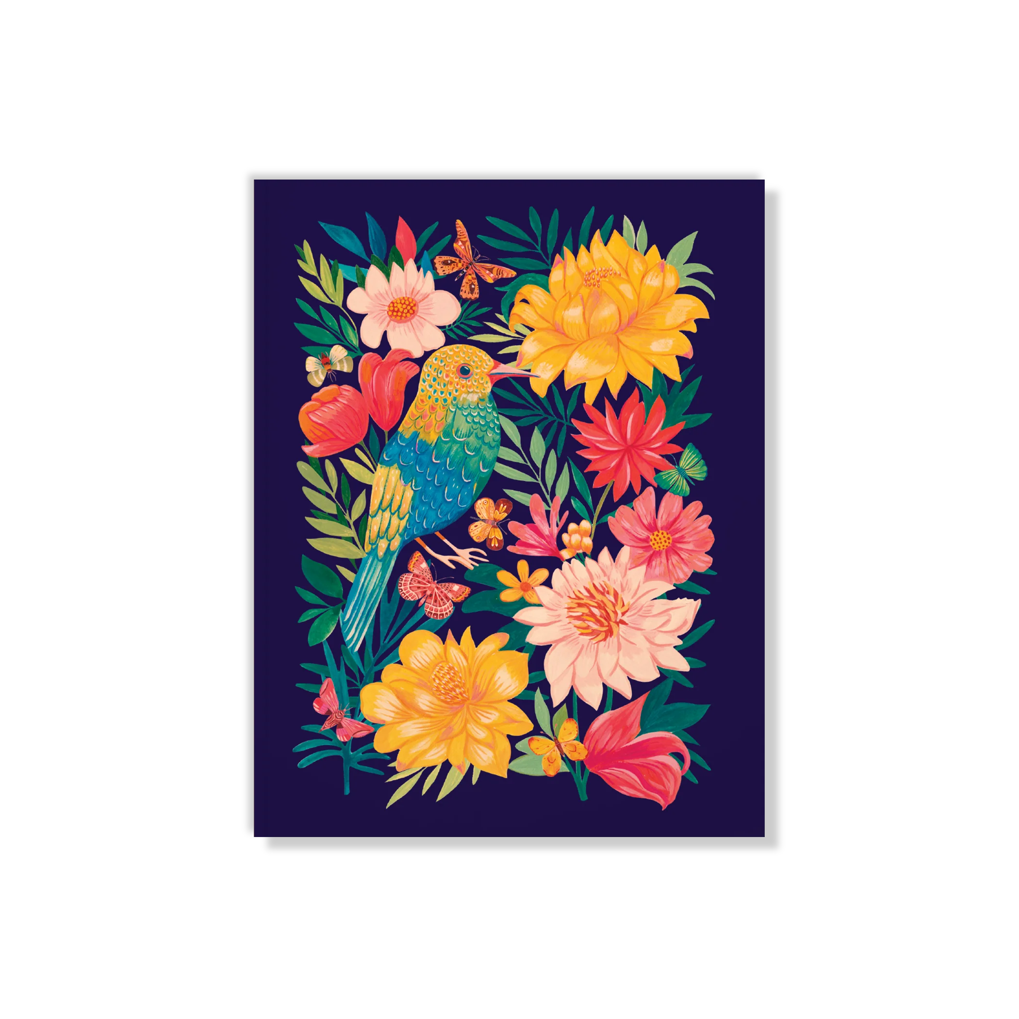 Garden of Wings Medium Layflat Notebook