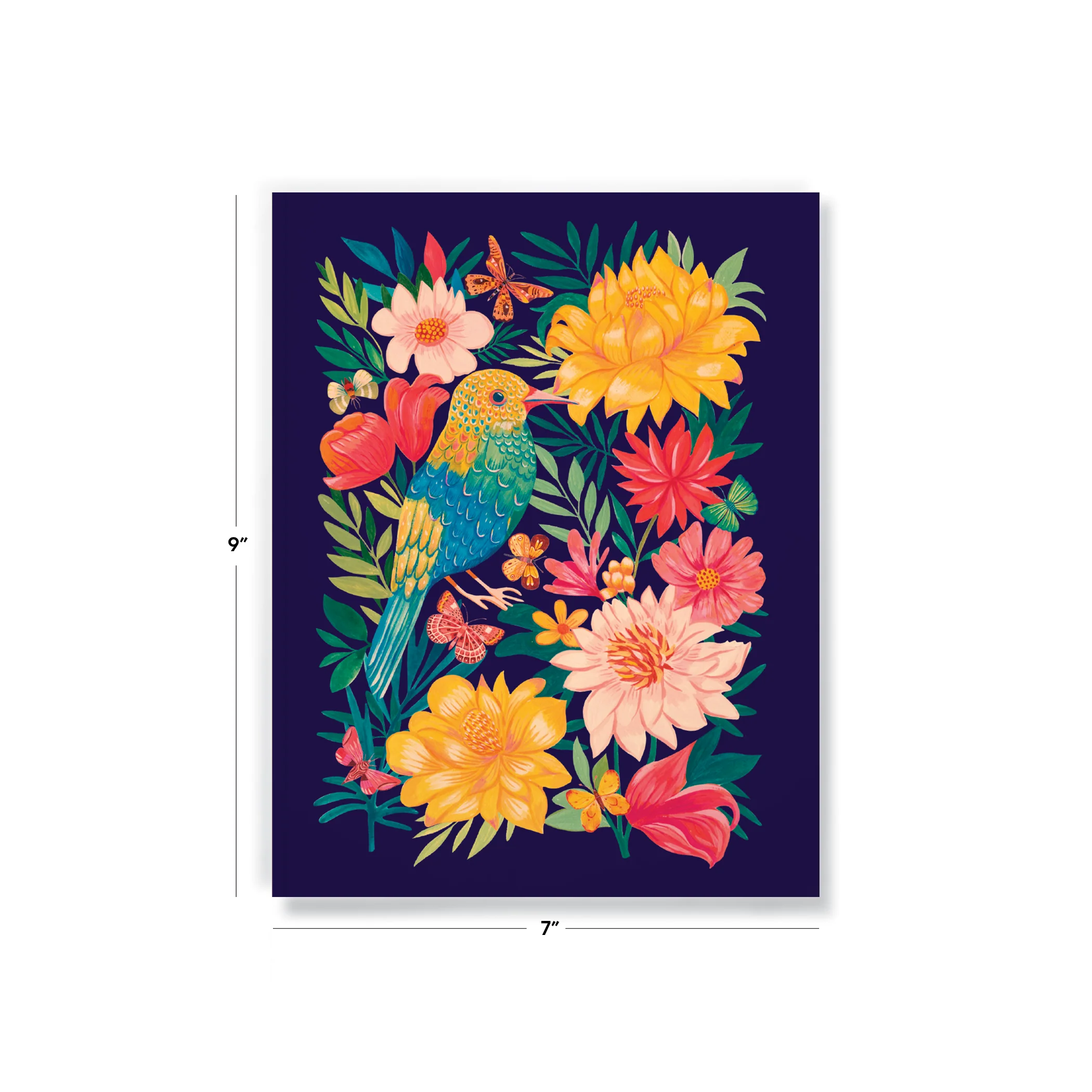 Garden of Wings Medium Layflat Notebook - Image 5