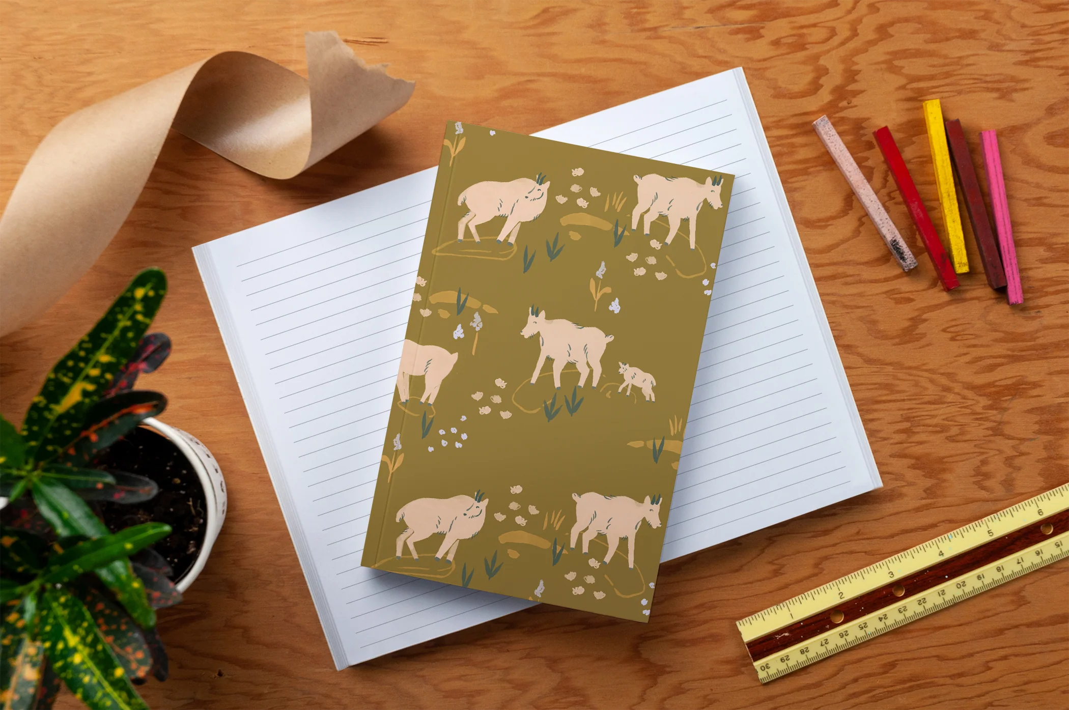 Goats Classic Layflat Notebook - Image 4