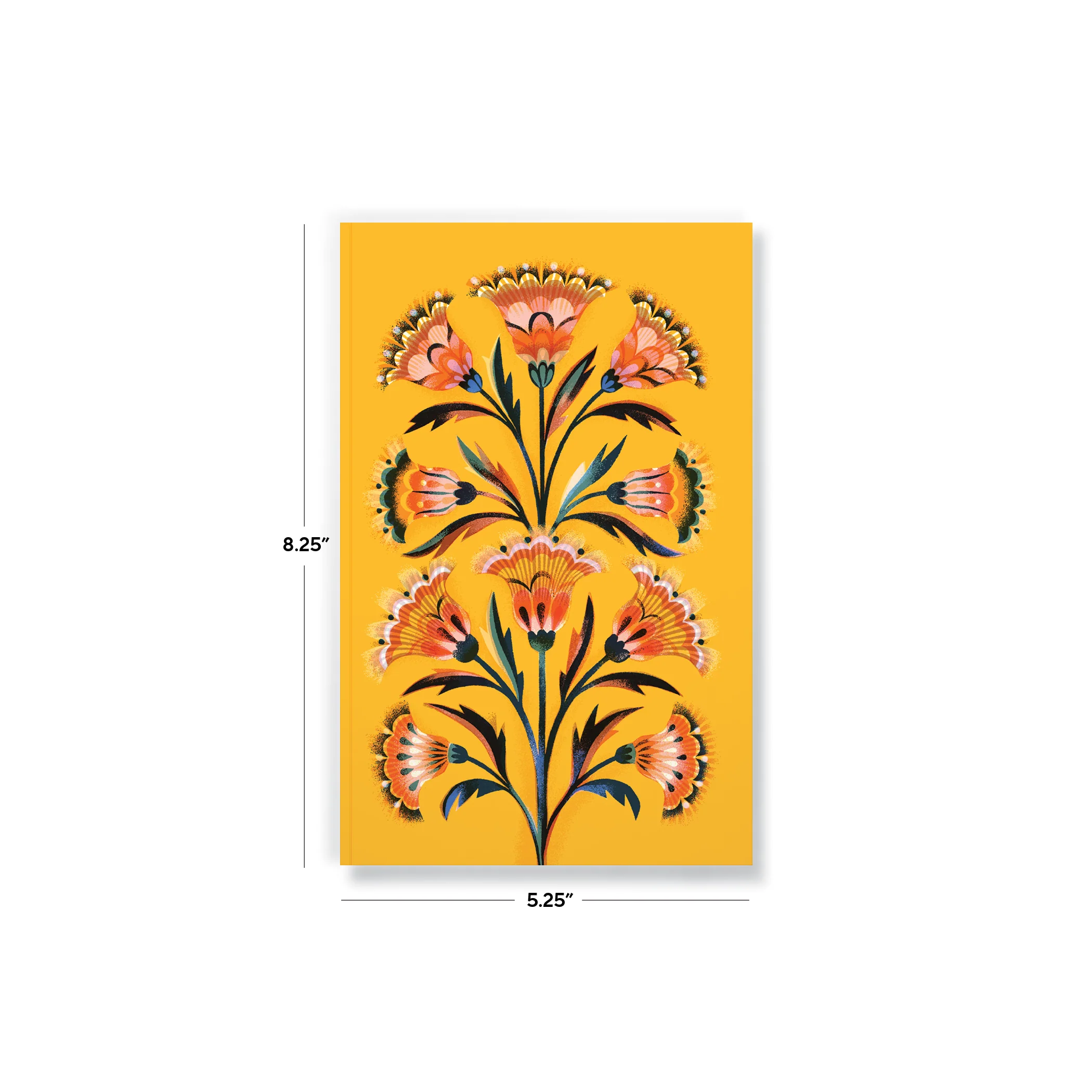 Golden Floral Classic Layflat Notebook - Image 5