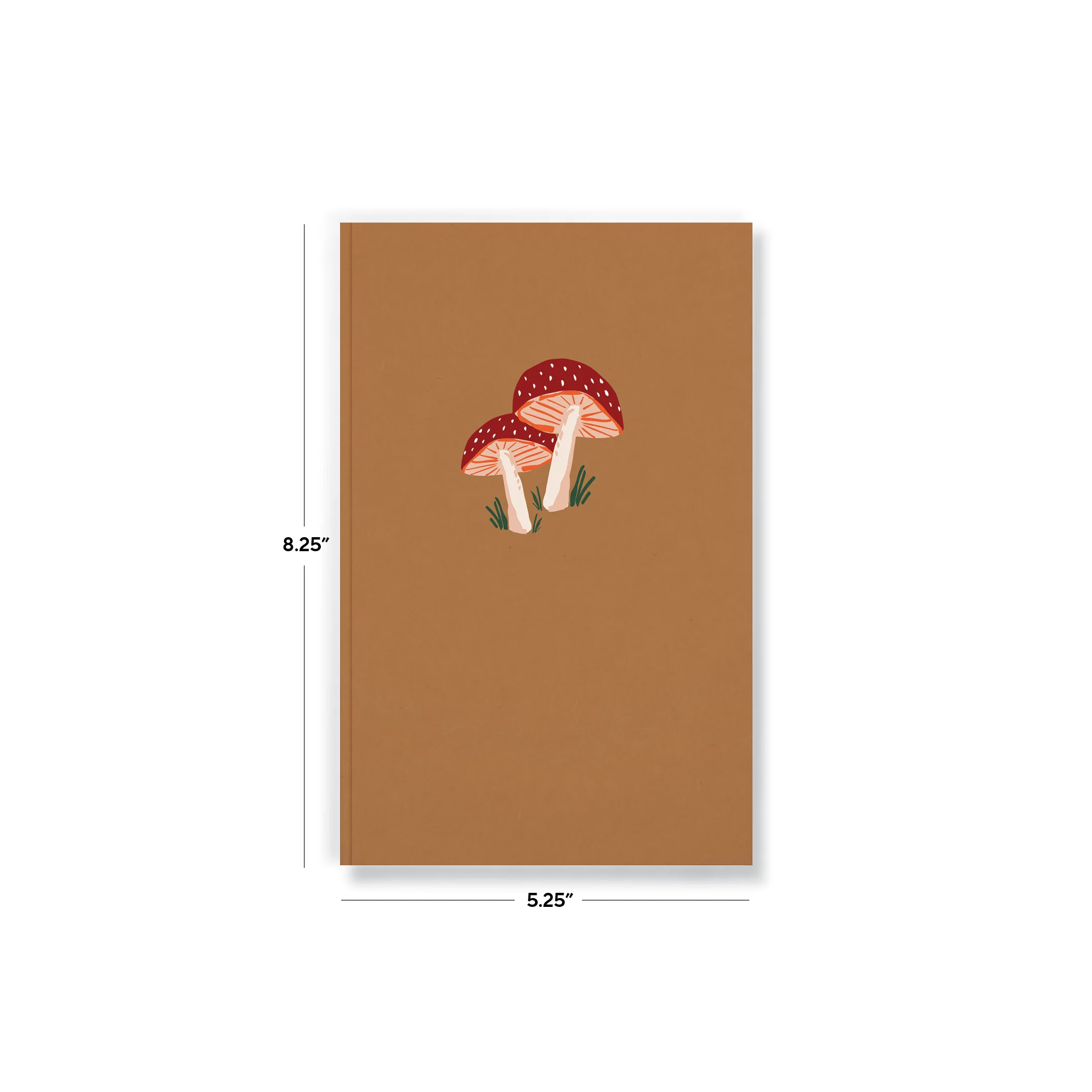 Golden Mushrooms Classic Layflat Notebook - Image 3