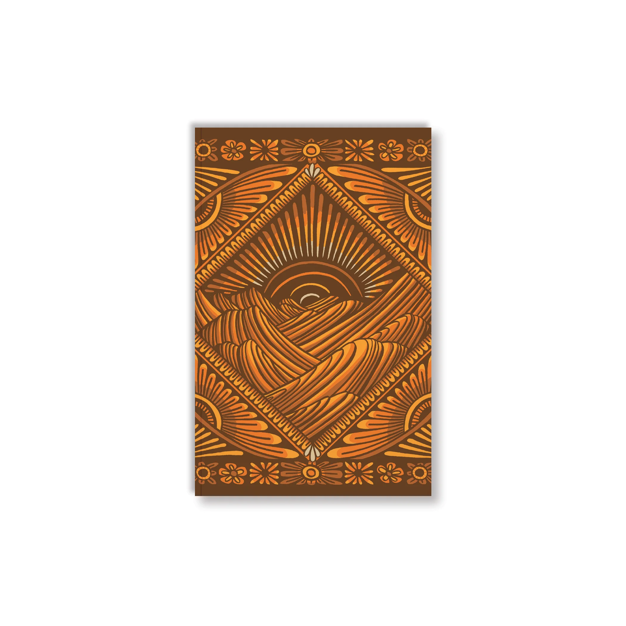Golden Peaks Classic Layflat Notebook