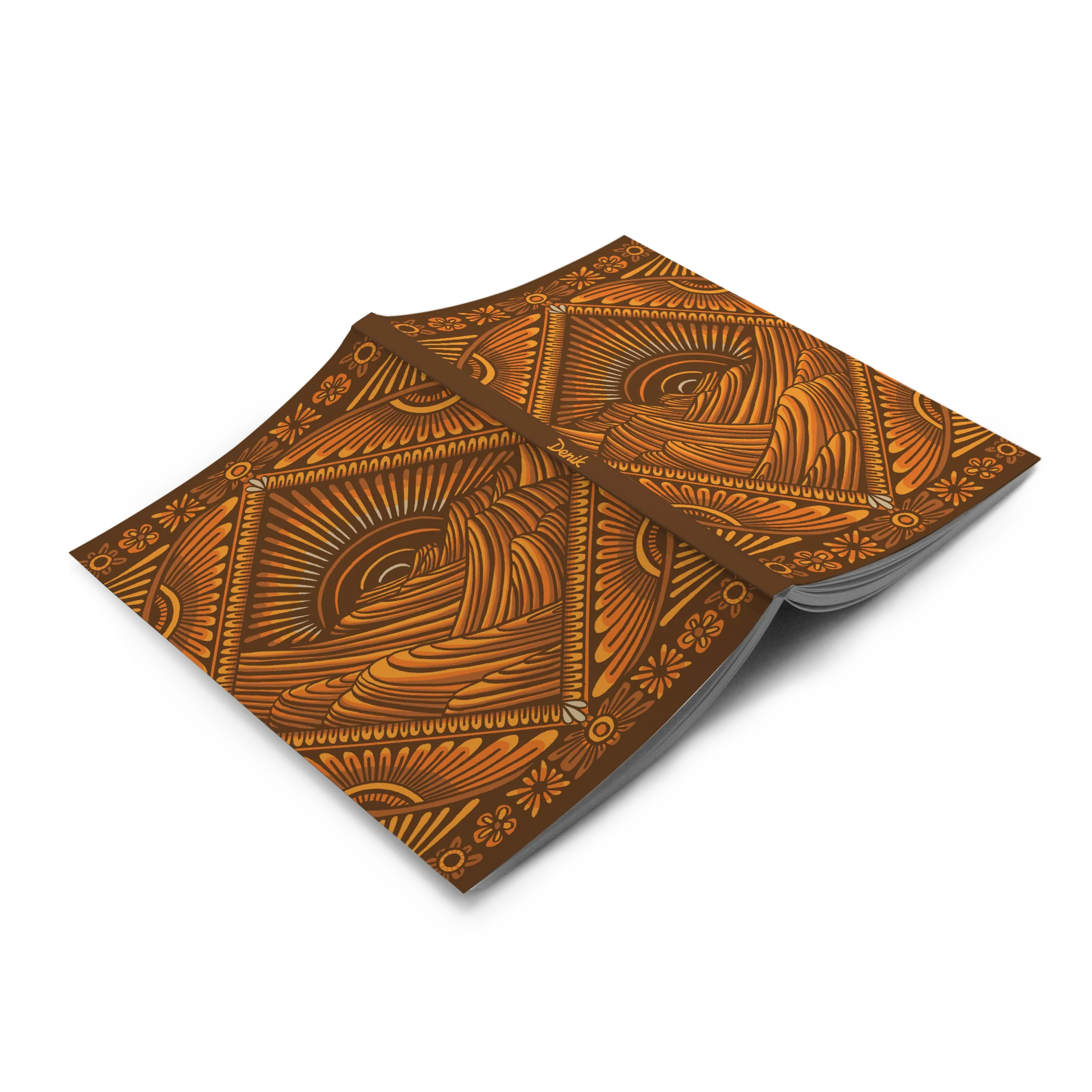 Golden Peaks Classic Layflat Notebook - Image 2